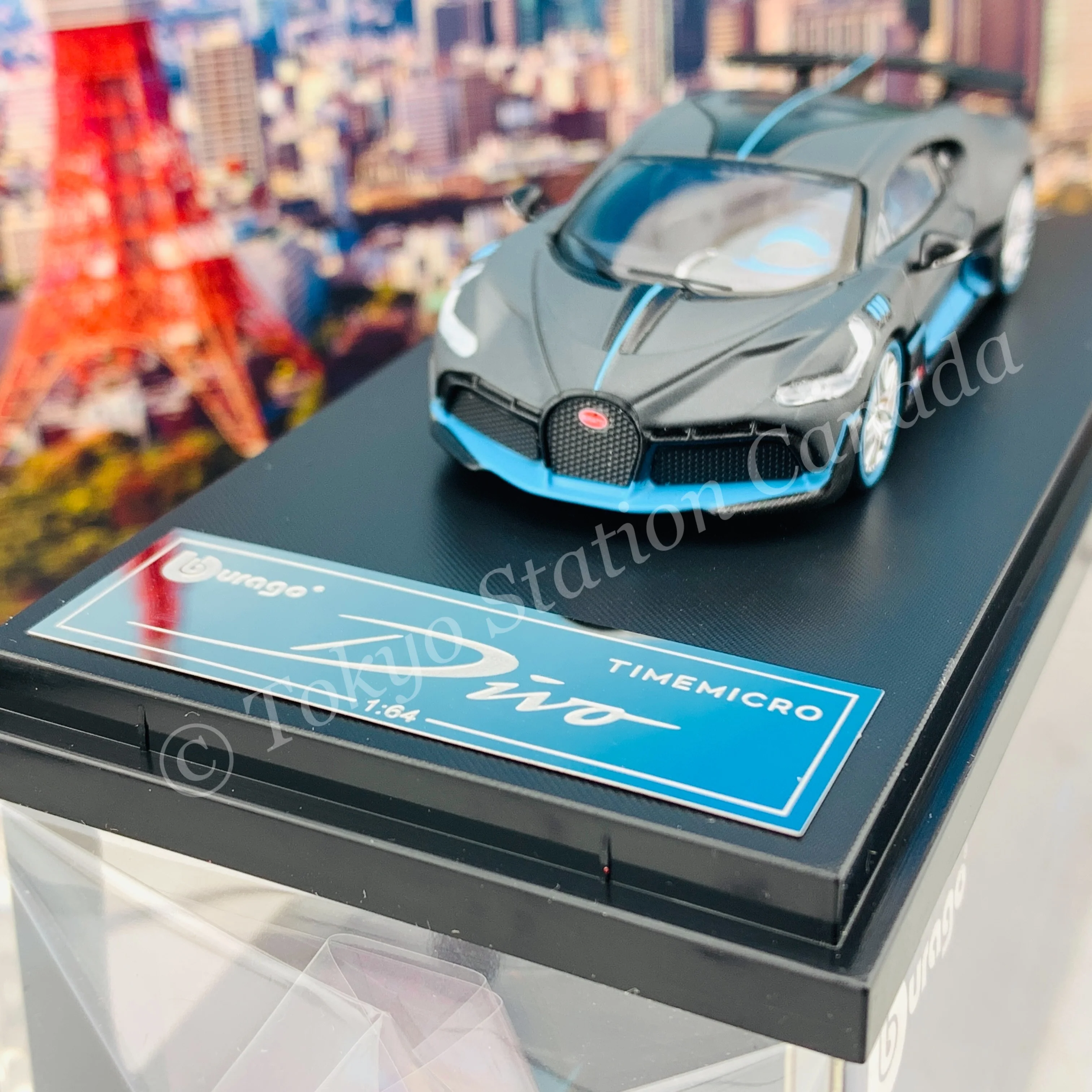 TIME MICRO x Bburago 1/64 Bugatti DIVO TM640901 - Image 3
