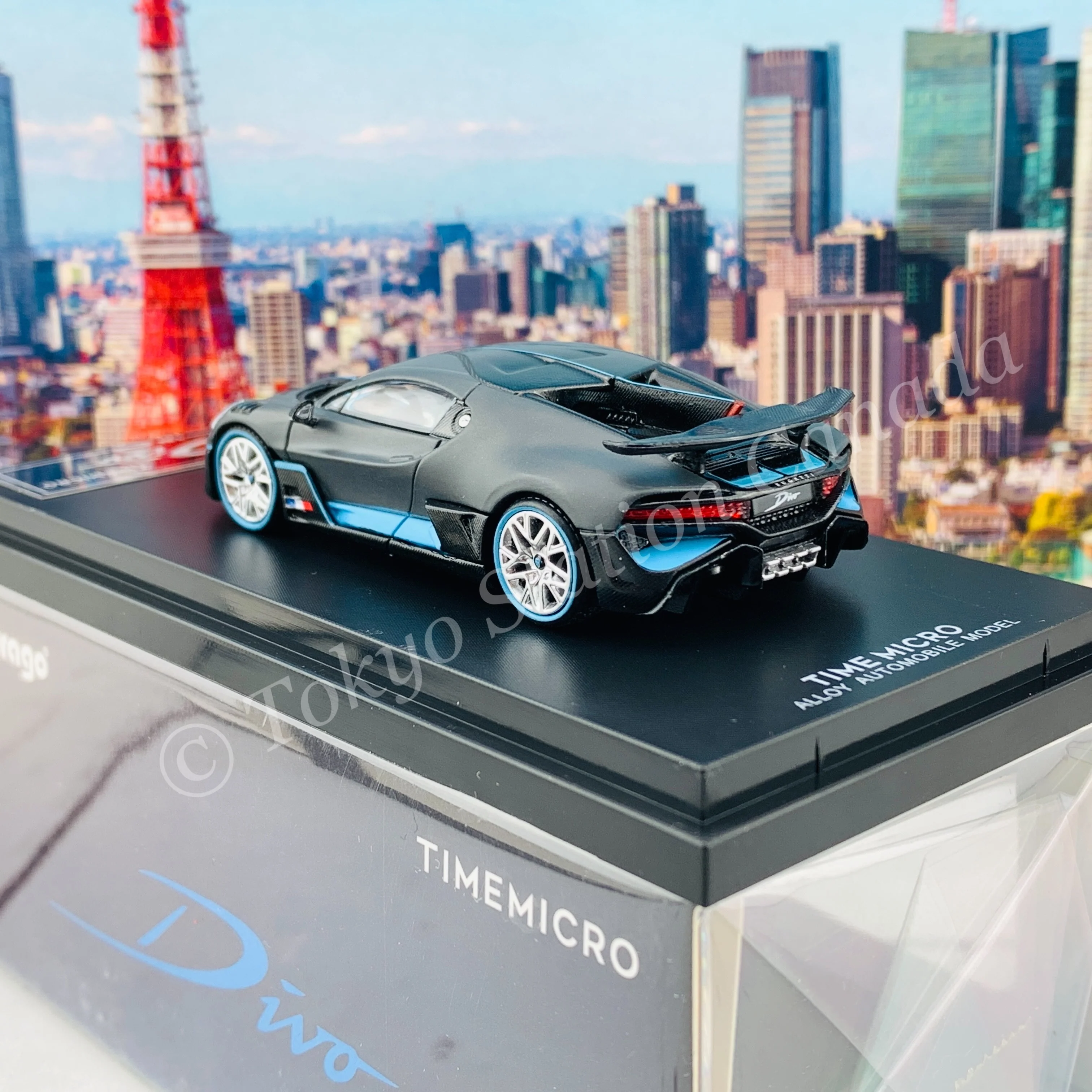 TIME MICRO x Bburago 1/64 Bugatti DIVO TM640901 - Image 5