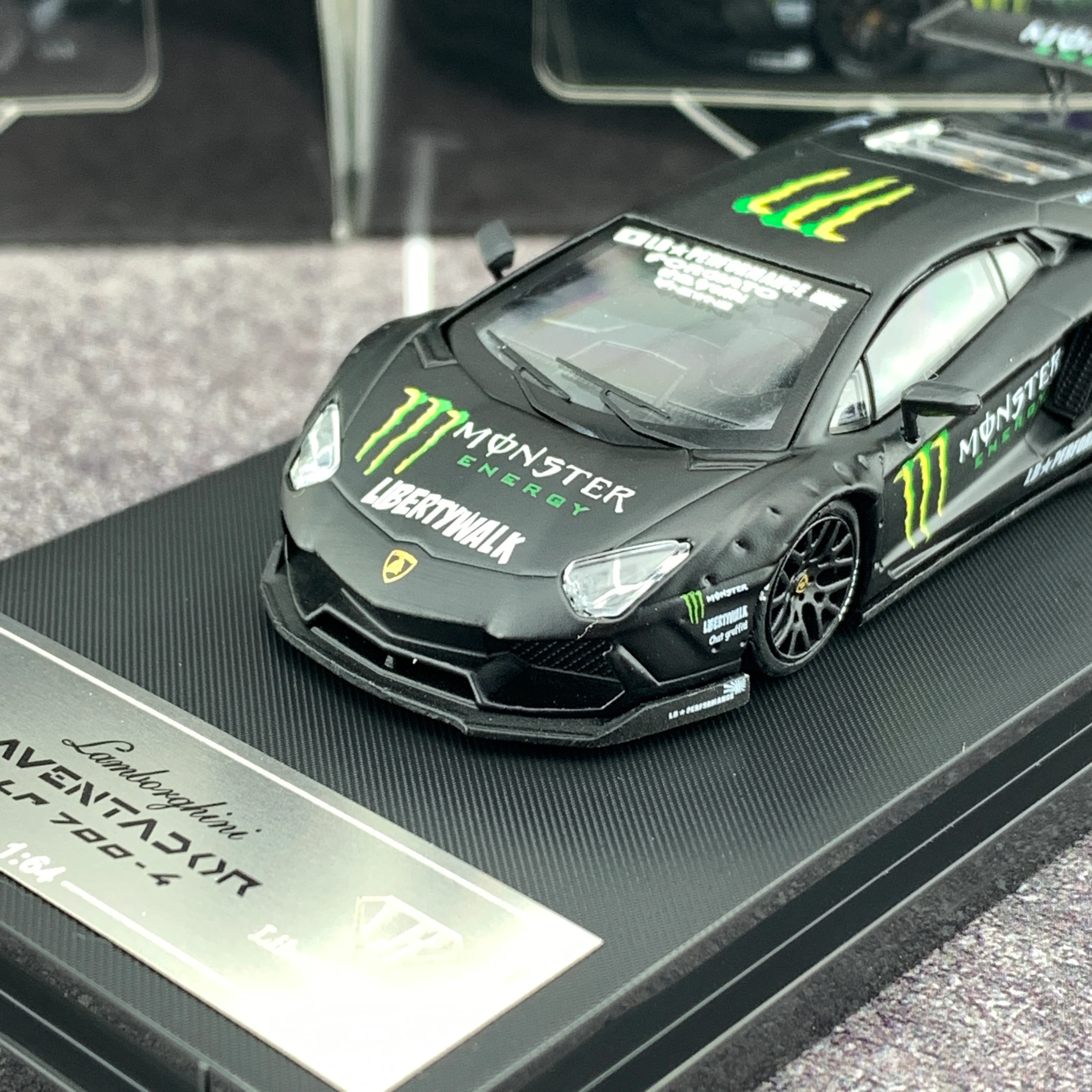 TIME MODEL 1/64 Lamborghini Aventador LP 700-4 MONSTER x LIBERTYWALK - Image 3