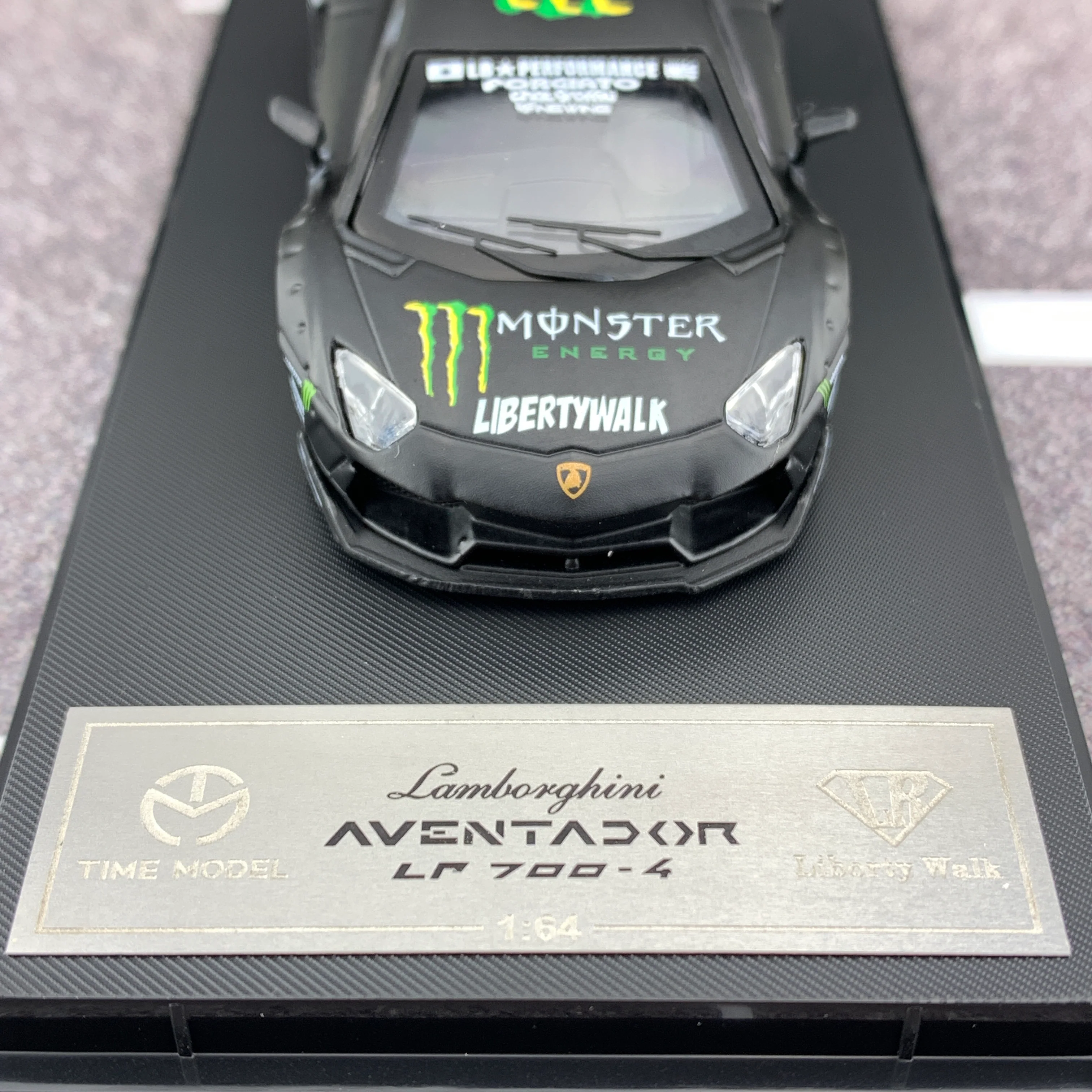 TIME MODEL 1/64 Lamborghini Aventador LP 700-4 MONSTER x LIBERTYWALK - Image 6