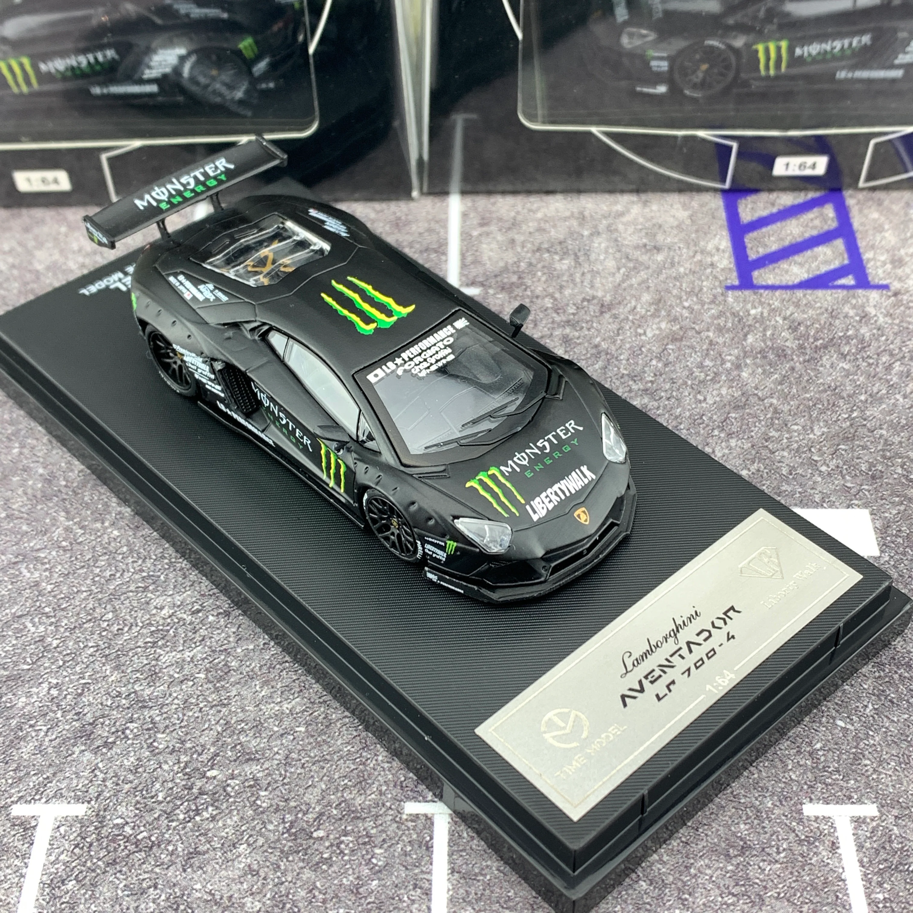 TIME MODEL 1/64 Lamborghini Aventador LP 700-4 MONSTER x LIBERTYWALK - Image 7