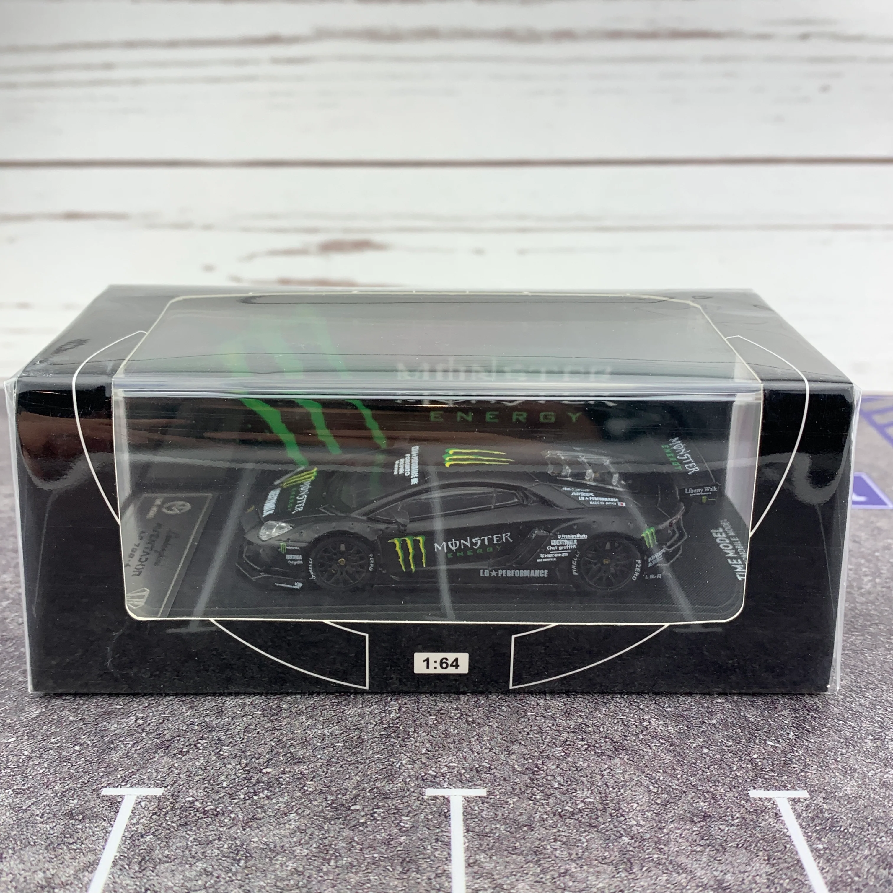 TIME MODEL 1/64 Lamborghini Aventador LP 700-4 MONSTER x LIBERTYWALK - Image 8