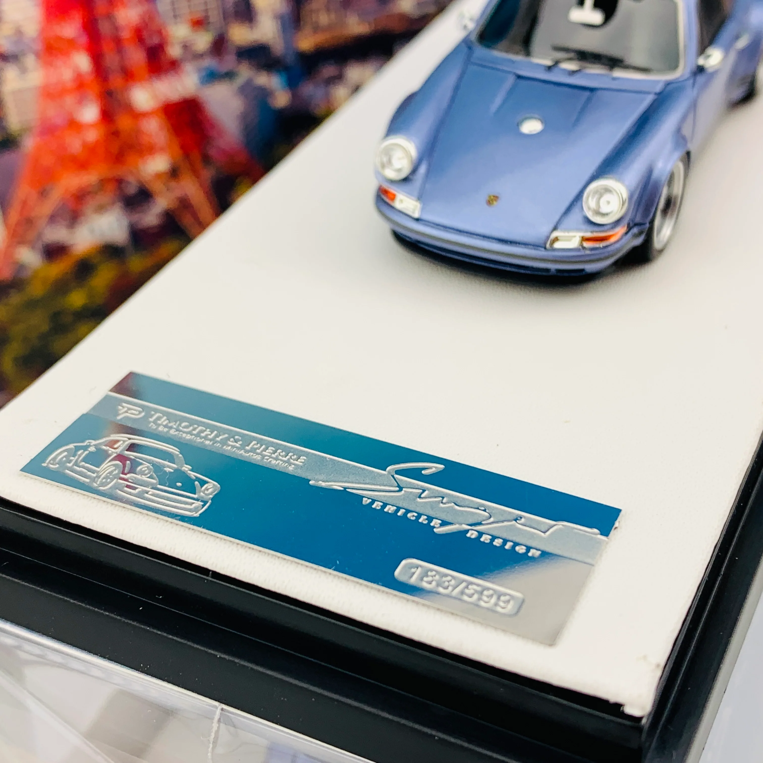 Timothy & Pierre Singer 911 with Luggage Rack & Surf Board **Limited Qty** - Image 3