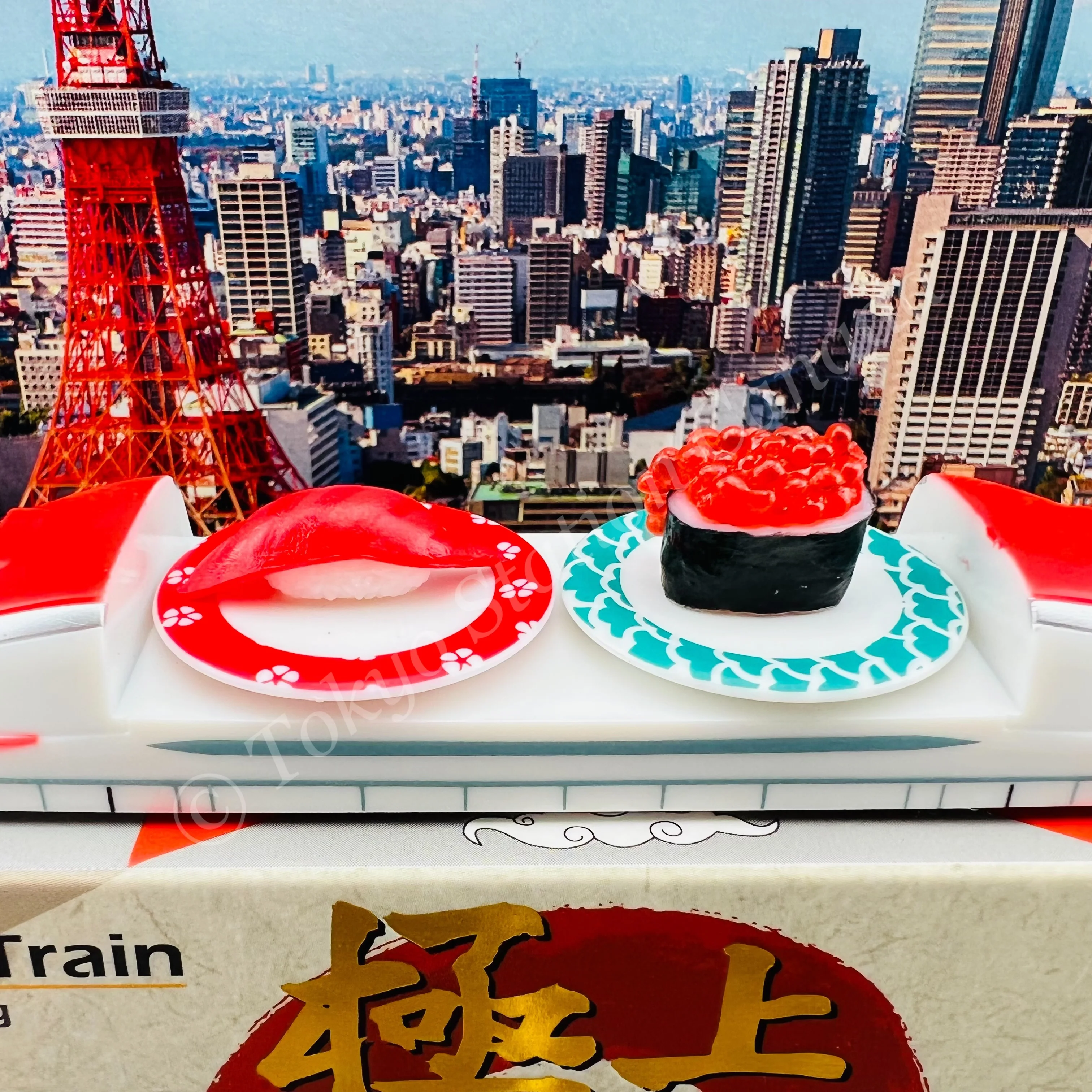 TINY 微影 01 Gokujo Sushi Train - Red STR001 - Image 2