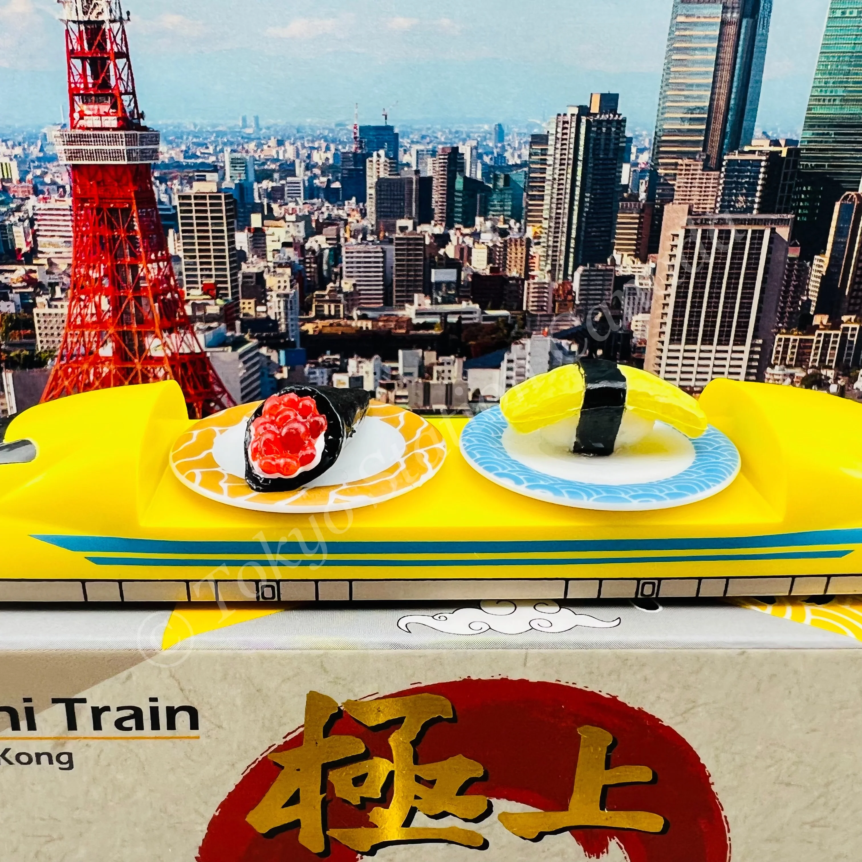 TINY 微影 02 Gokujo Sushi Train - Yellow STR002 - Image 2