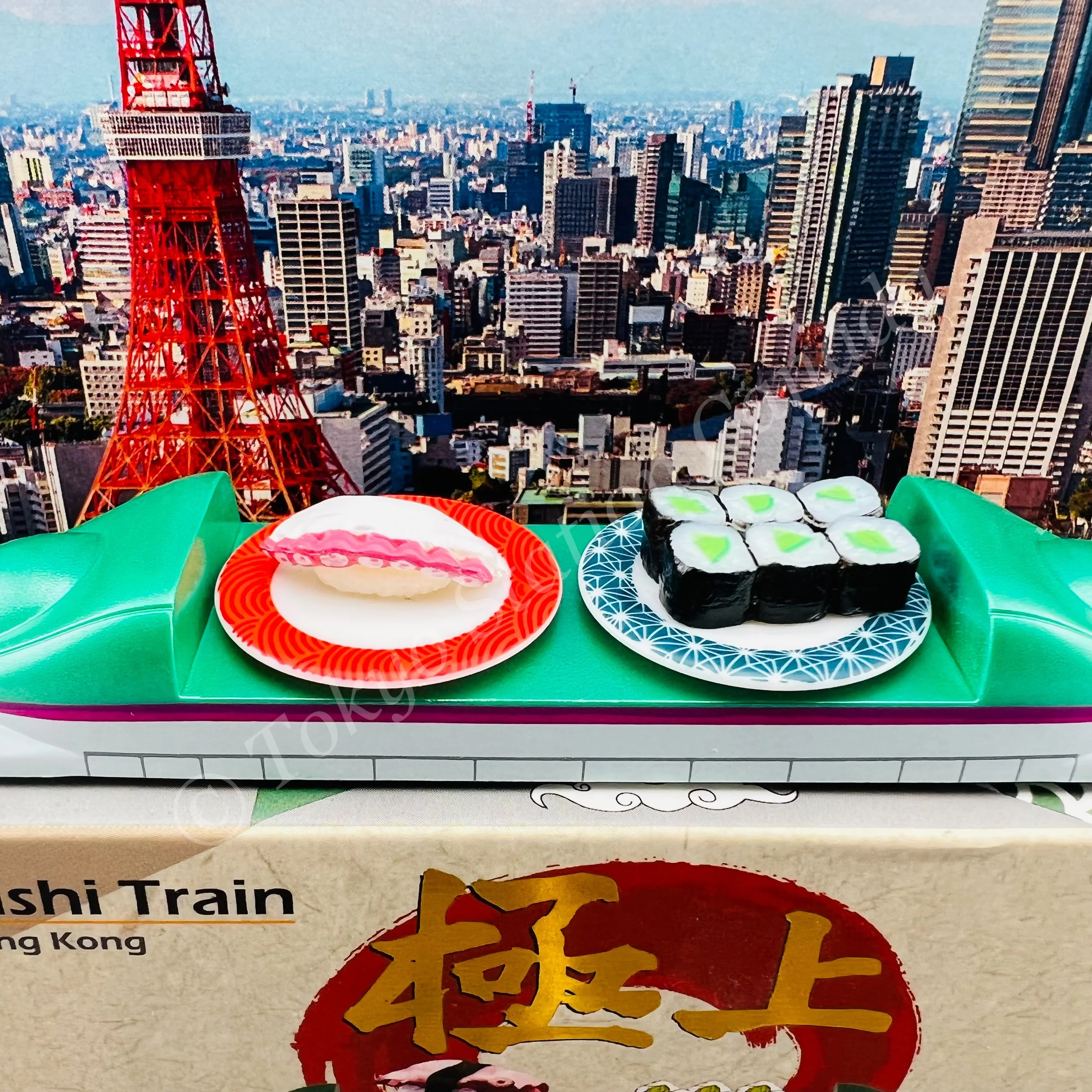 TINY 微影 03 Gokujo Sushi Train - Green STR003 - Image 2