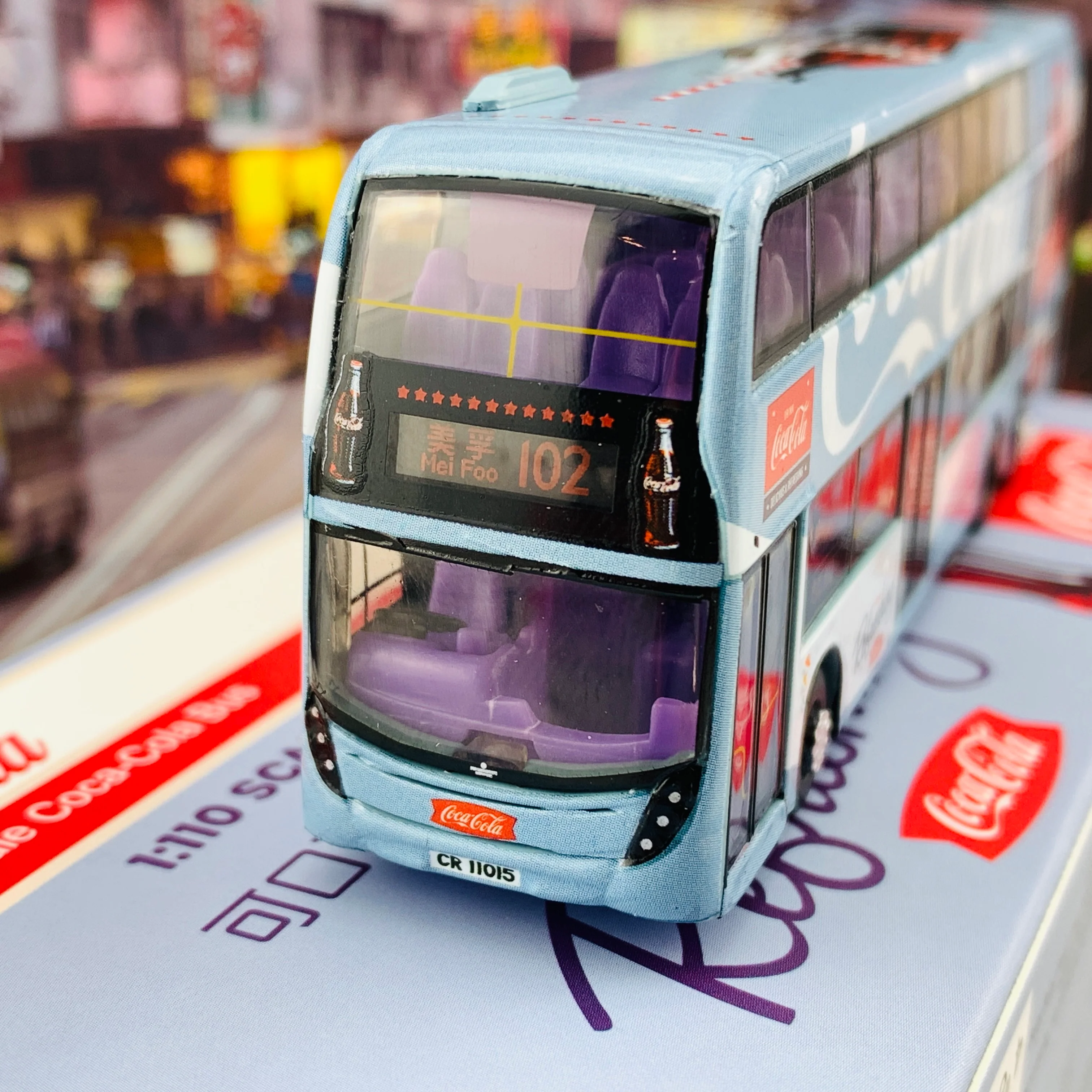 Tiny 微影 1/110 Coca-Cola E500 MMC FL 12.8M Bus (102 Mei Foo 美孚) COKE023 - Image 4