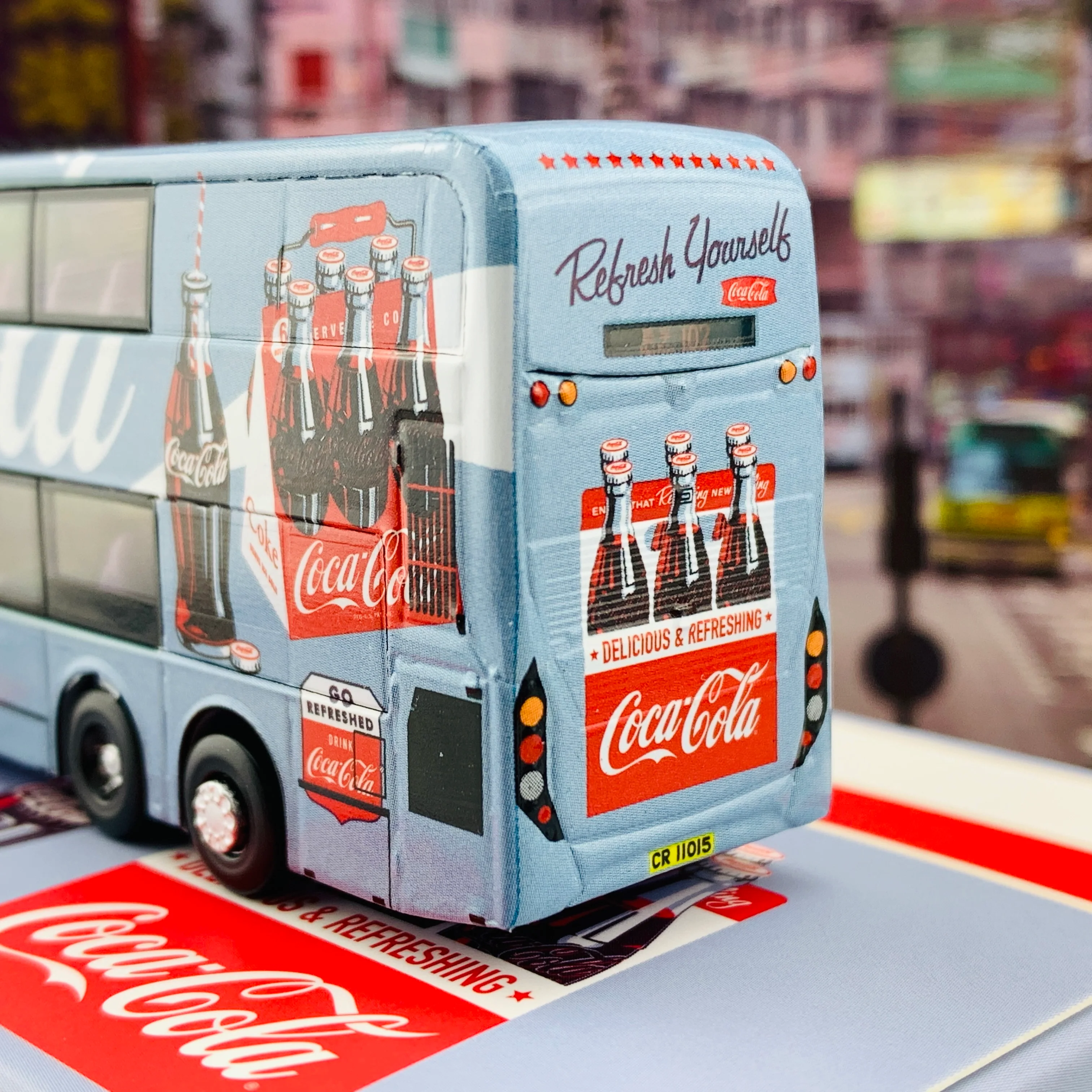 Tiny 微影 1/110 Coca-Cola E500 MMC FL 12.8M Bus (102 Mei Foo 美孚) COKE023 - Image 5