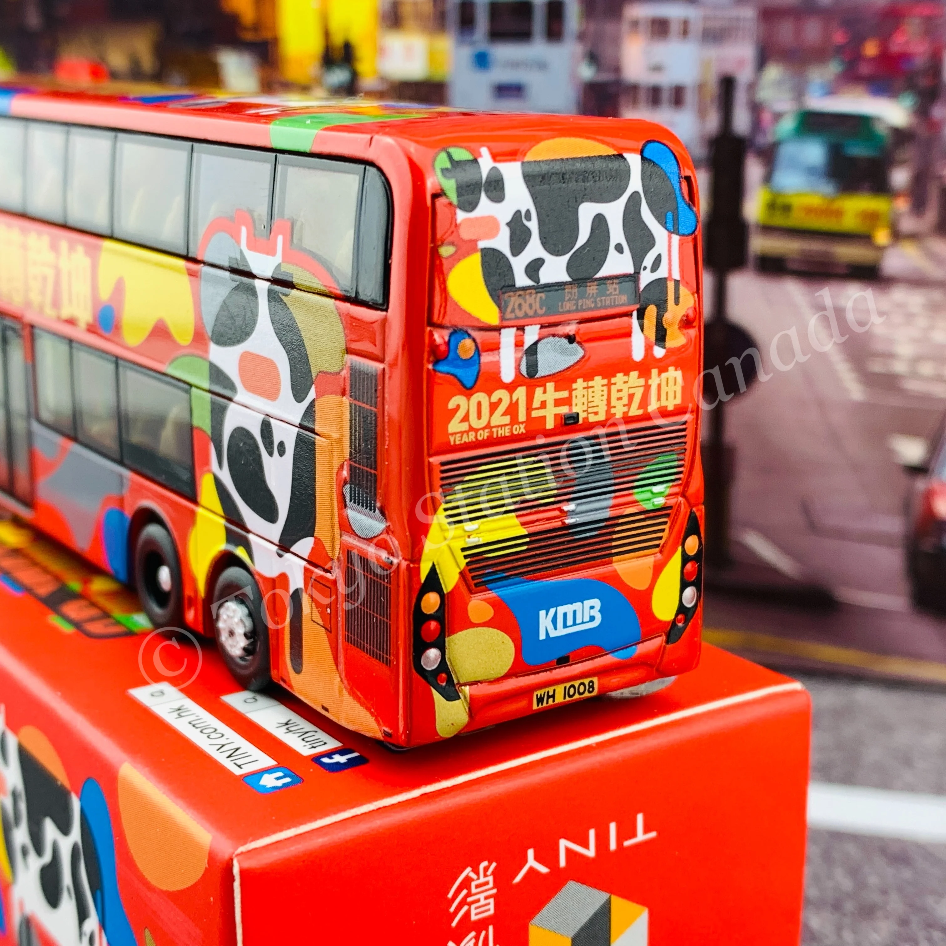 TINY 微影 1/110 KMB Year of the Ox 2021 (Long Ping Station 268C 朗屏站) KMB2020135 - Image 7