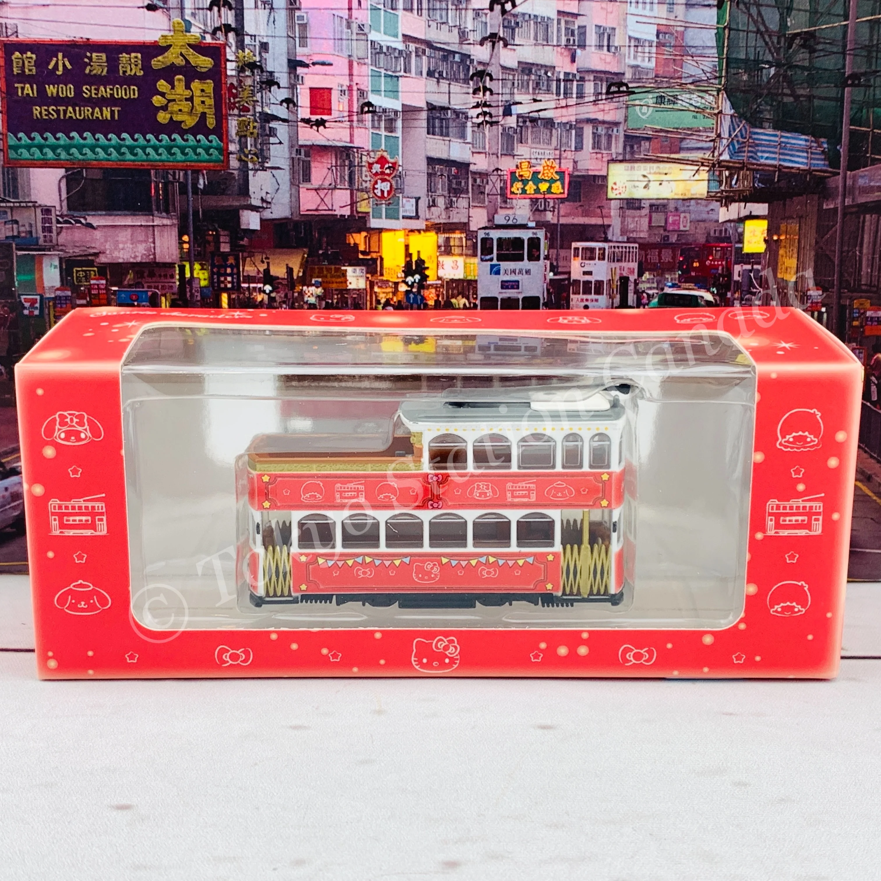 Tiny 微影 1/120 SANRIO Characters Classic Tram ATC65179 - Image 2