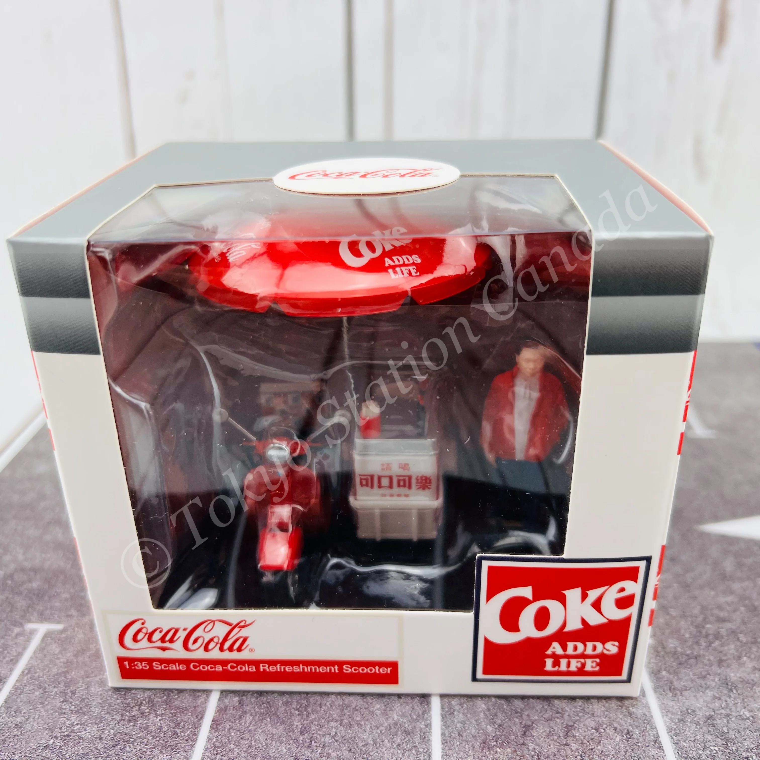 TINY 微影 1/35 Coca-Cola Refreshment Scooter 可口可樂雪糕電單車 COKE025 - Image 5