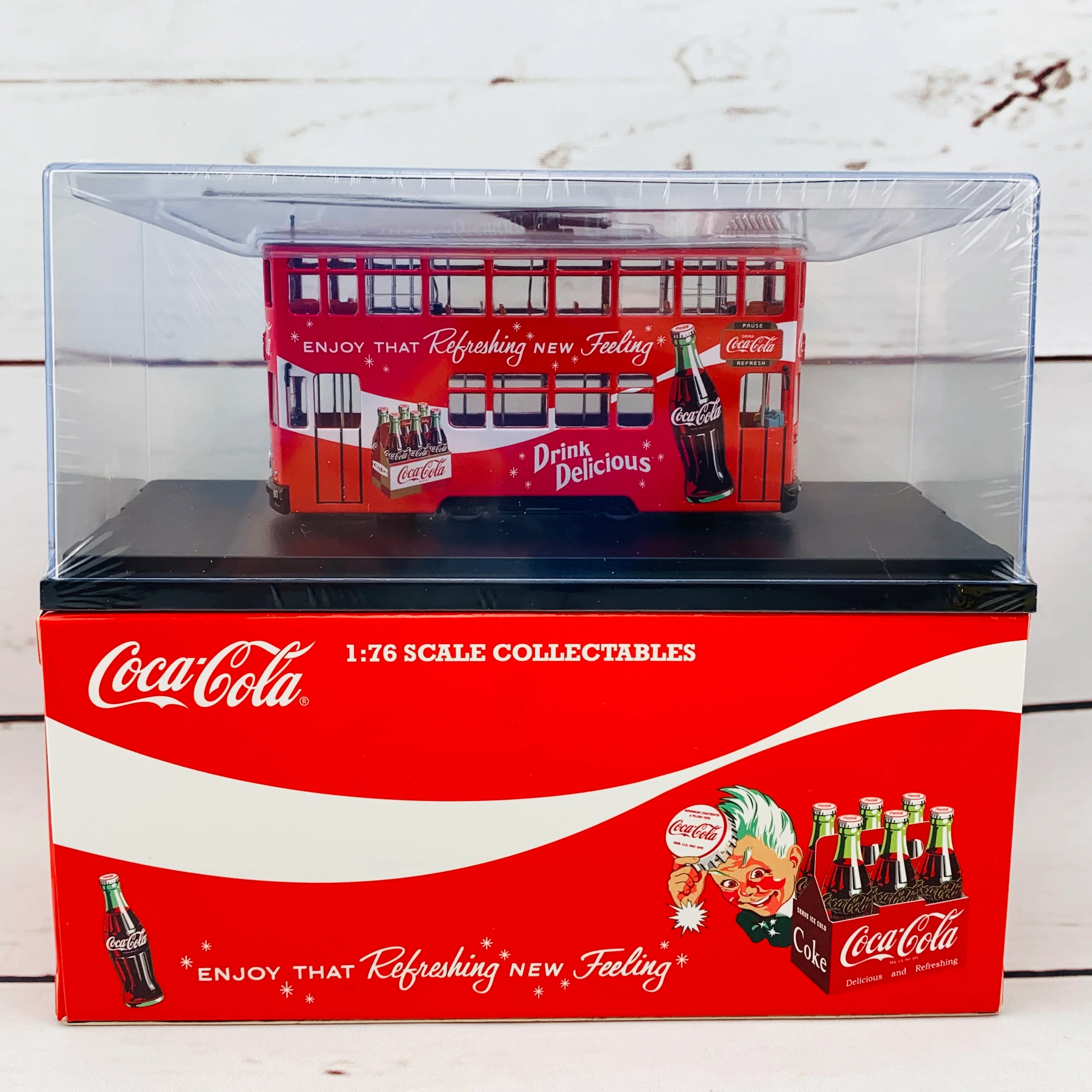 Tiny 微影 1/76 Coca-Cola Tram (5 Happy Valley 跑馬地) COKE021 - Image 2