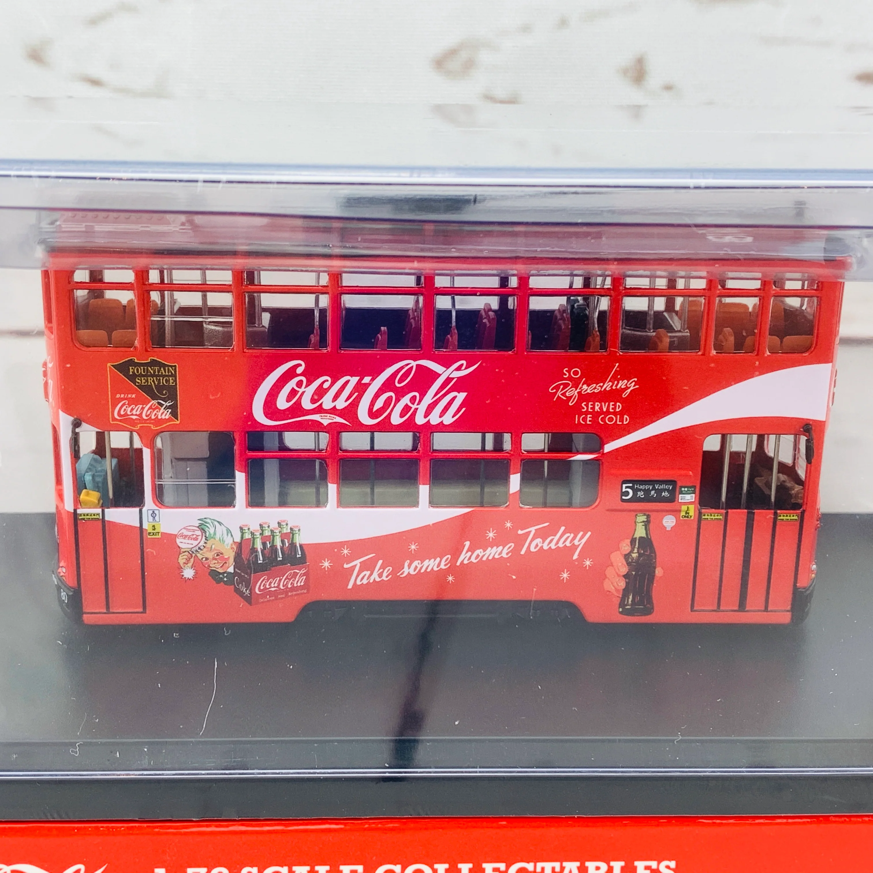Tiny 微影 1/76 Coca-Cola Tram (5 Happy Valley 跑馬地) COKE021 - Image 4
