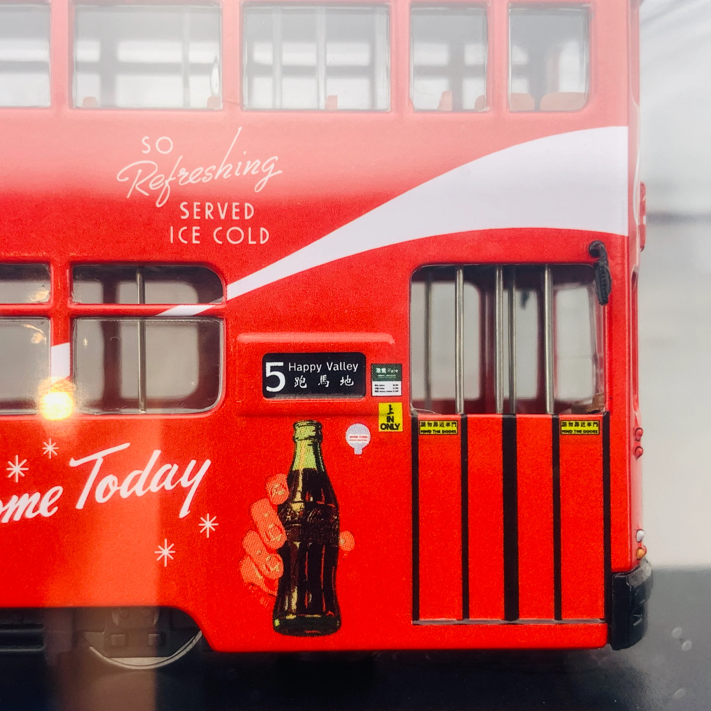 Tiny 微影 1/76 Coca-Cola Tram (5 Happy Valley 跑馬地) COKE021 - Image 5