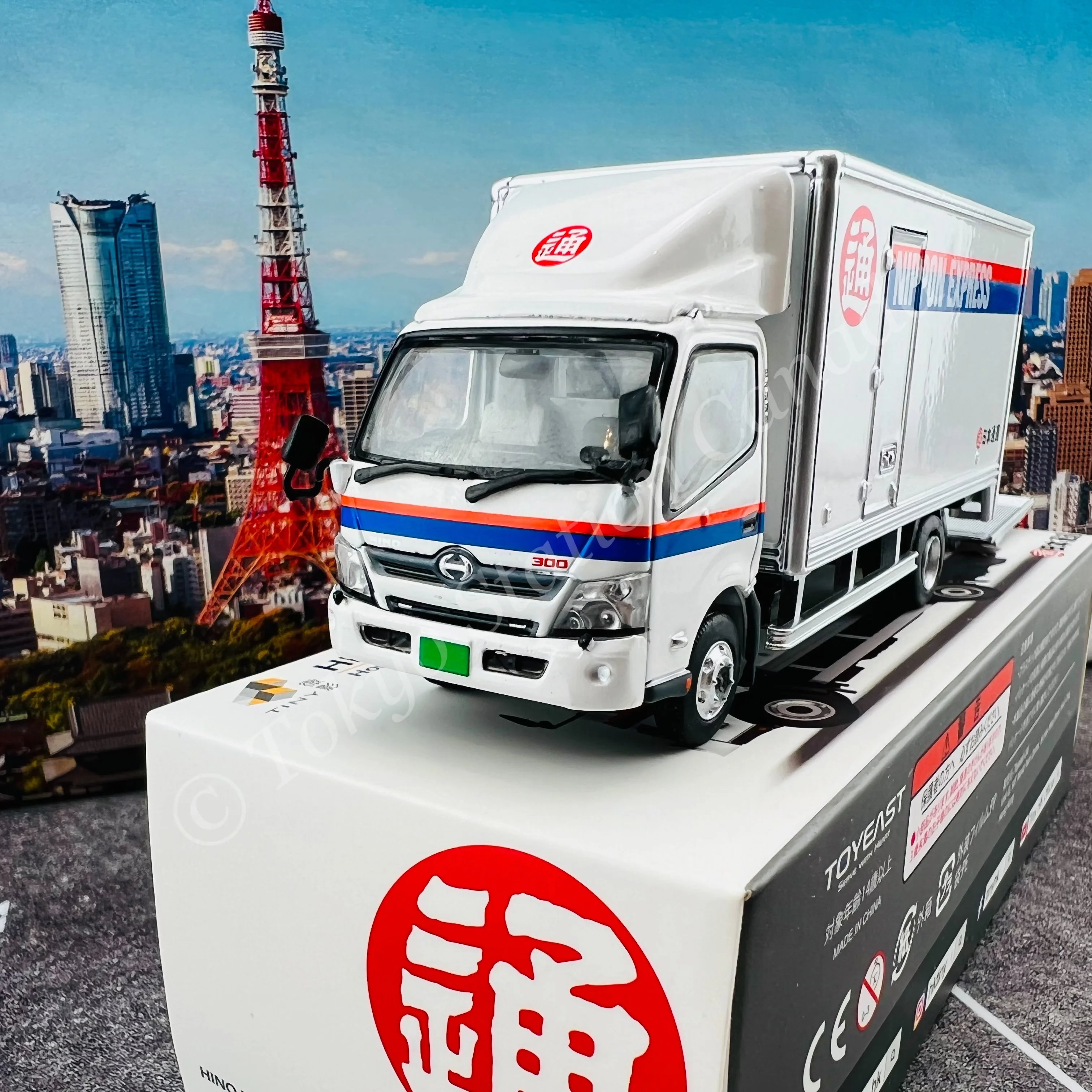 TINY 微影 1/76 HINO 300 Nippon Express 日本通運 ATC64794 - Image 2