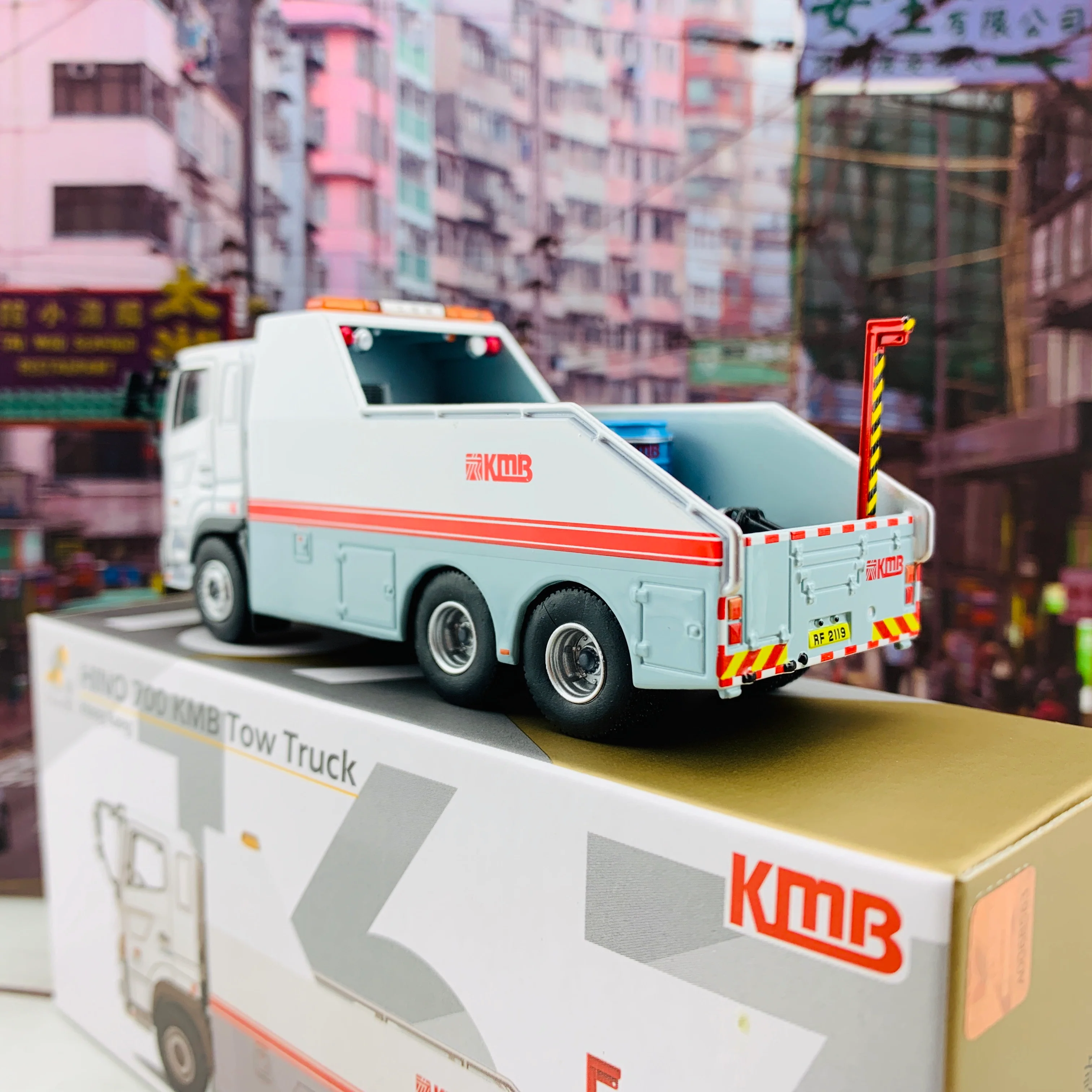 Tiny 微影 167 1/76 Hino 700 KMB Tow Truck 日野 700 九巴工程車 KMB2019061 - Image 4