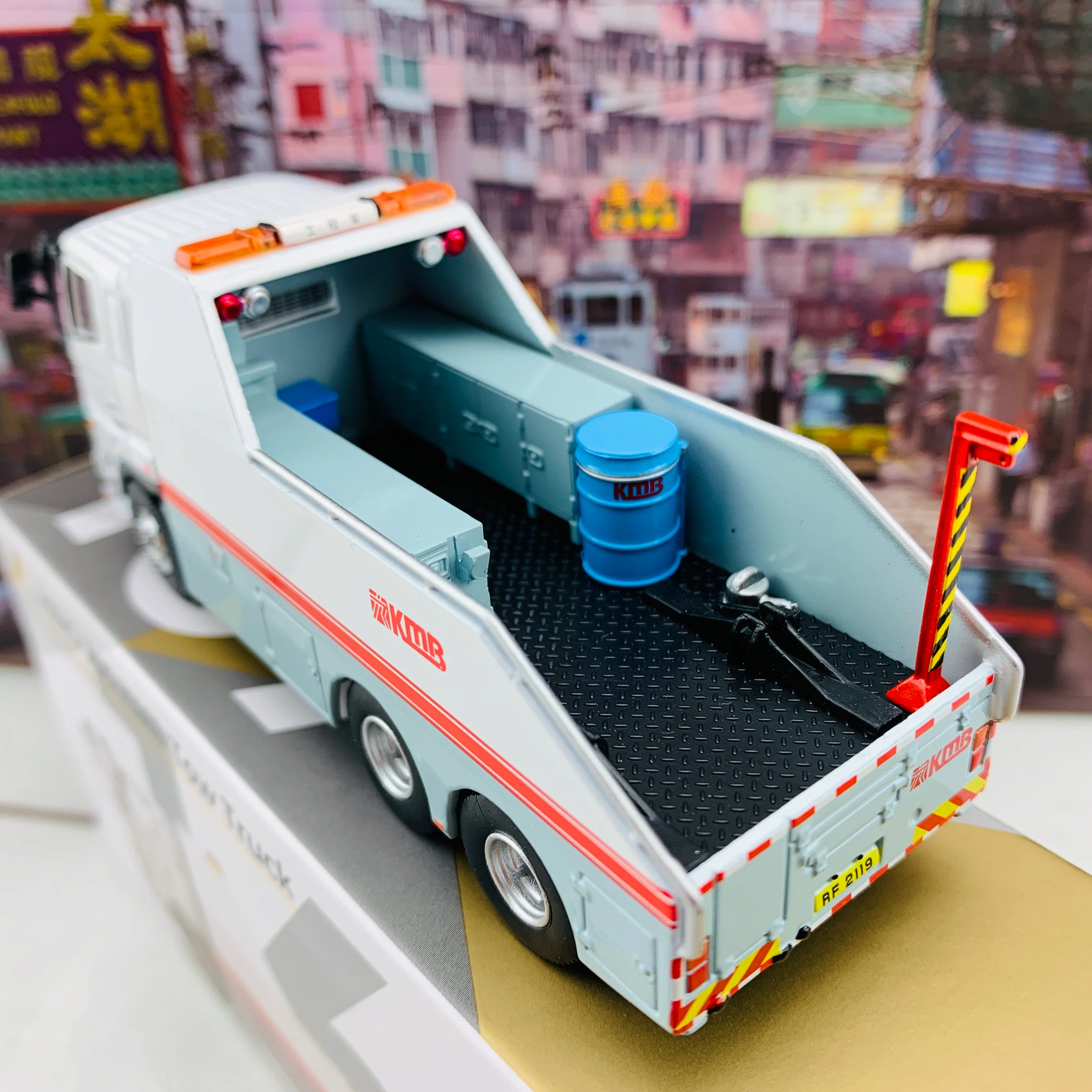 Tiny 微影 167 1/76 Hino 700 KMB Tow Truck 日野 700 九巴工程車 KMB2019061 - Image 5