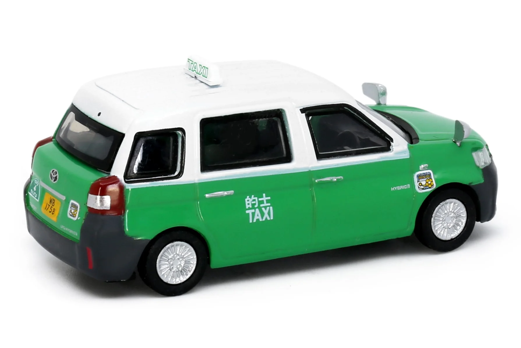 TINY 微影 10 Toyota Comfort Hybrid Taxi Hong Kong (New Territories) ATC65498 - Image 2