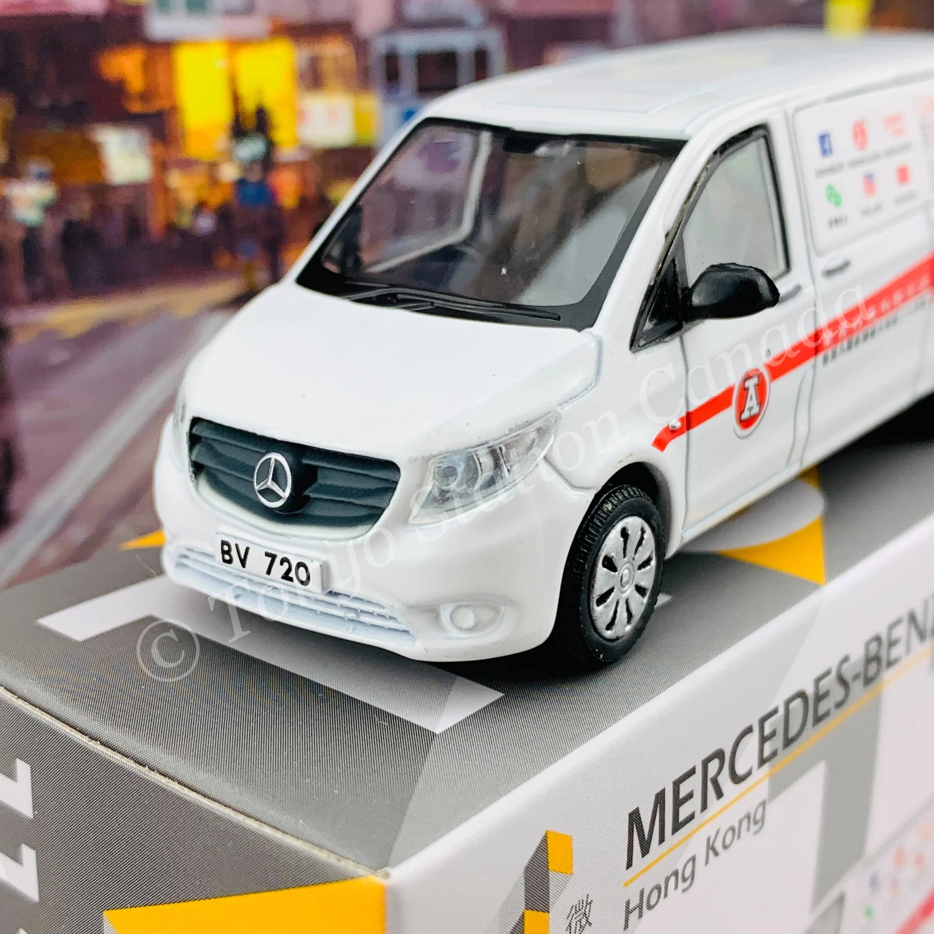 TINY 微影 113 MERCEDES-BENZ Vito Red A 平治 Vito  紅A ATC65072 - Image 2