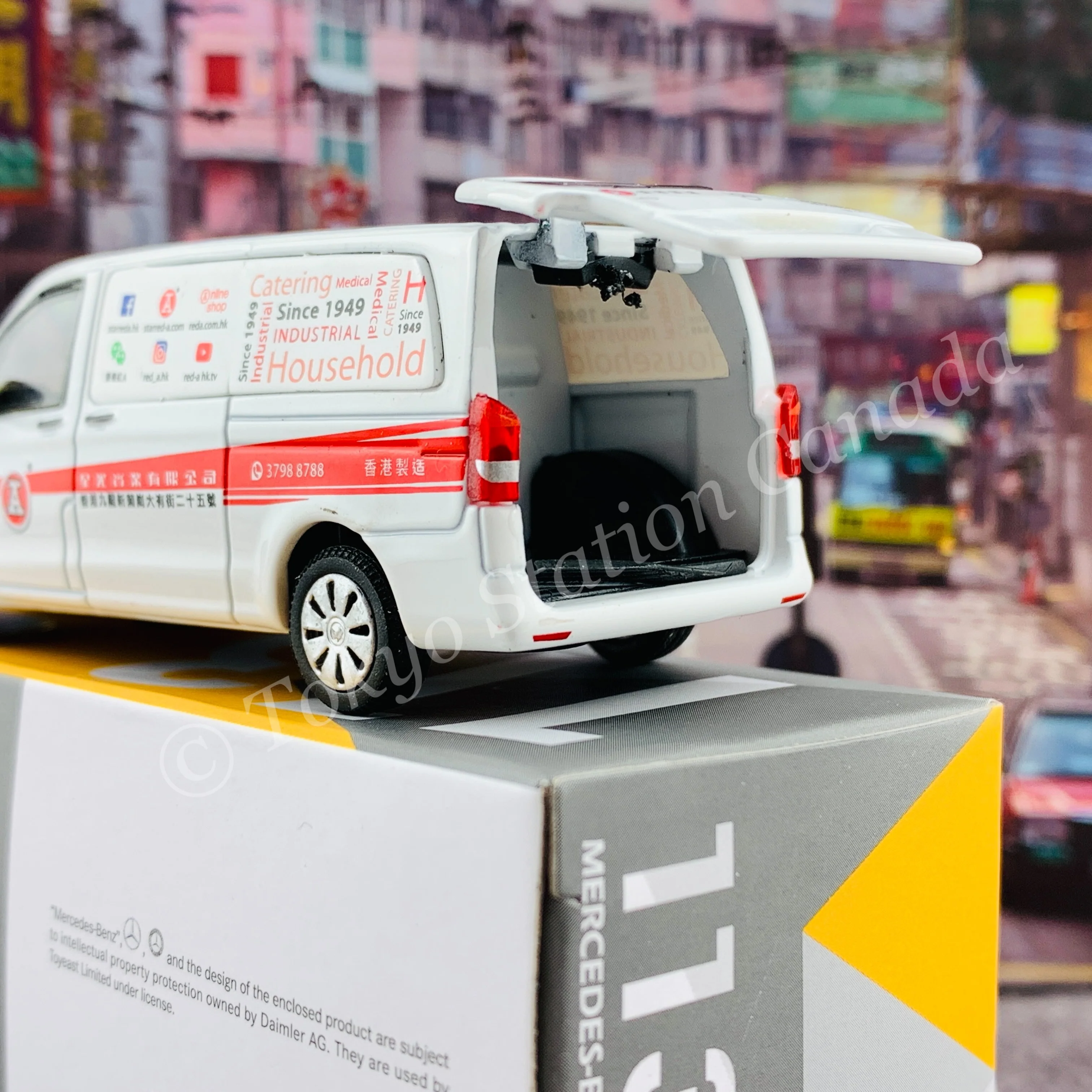 TINY 微影 113 MERCEDES-BENZ Vito Red A 平治 Vito  紅A ATC65072 - Image 4