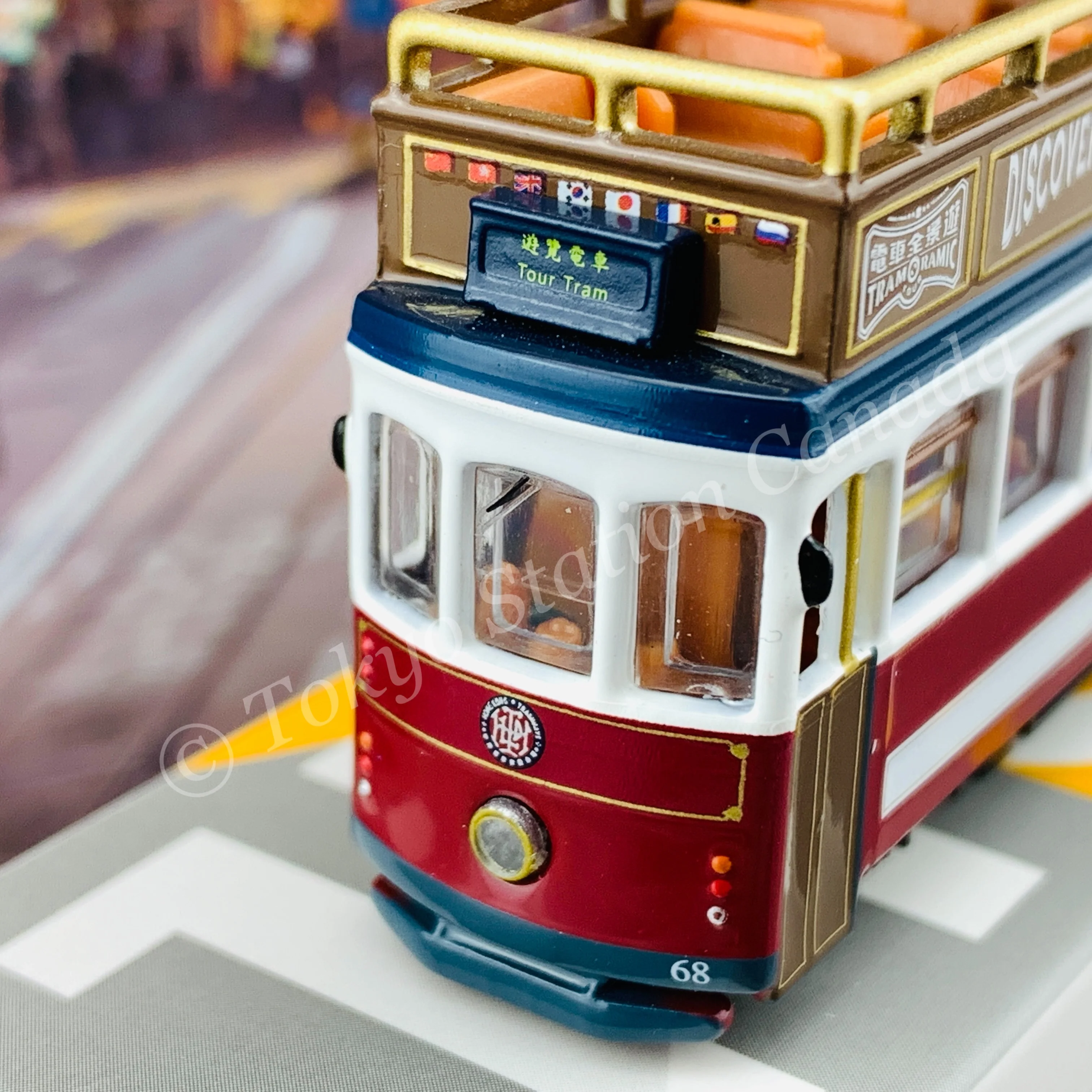 TINY 微影 116 Hong Kong "TramOramic Tour" Tram "電車全景遊" 電車ATC65205 - Image 2