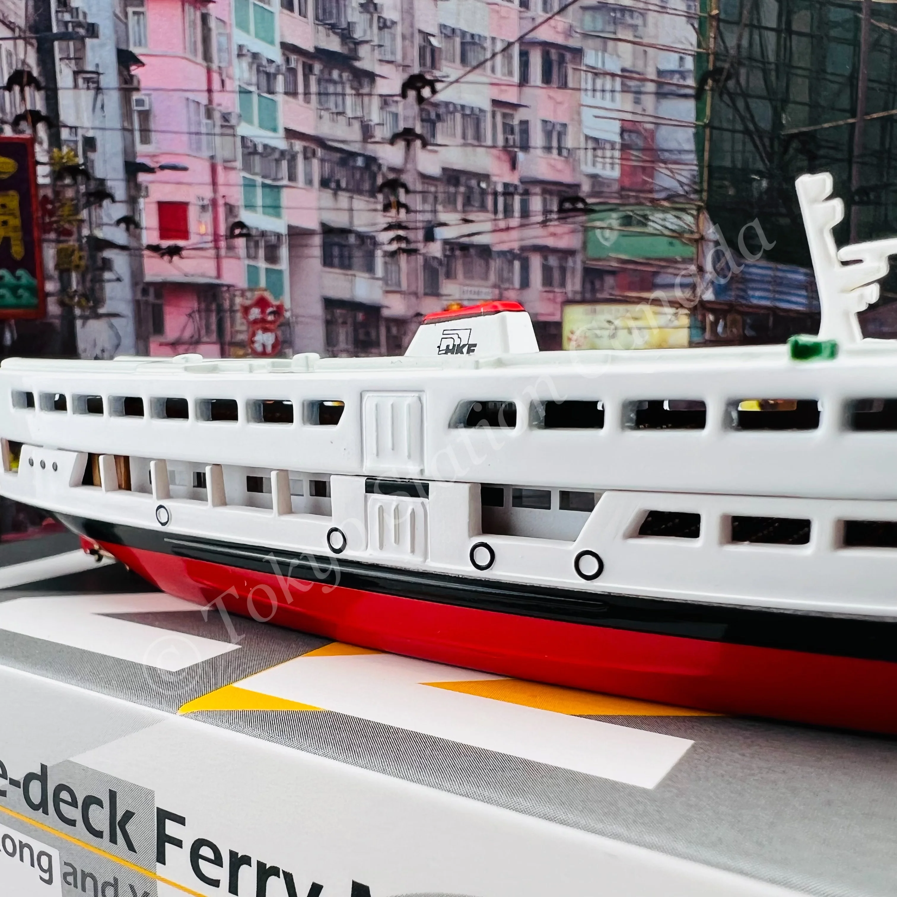TINY 微影 122 Double-Deck Ferry Man Ying (The Hong Kong and Yaumati Ferry Co. Ltd) ATC40012 - Image 3