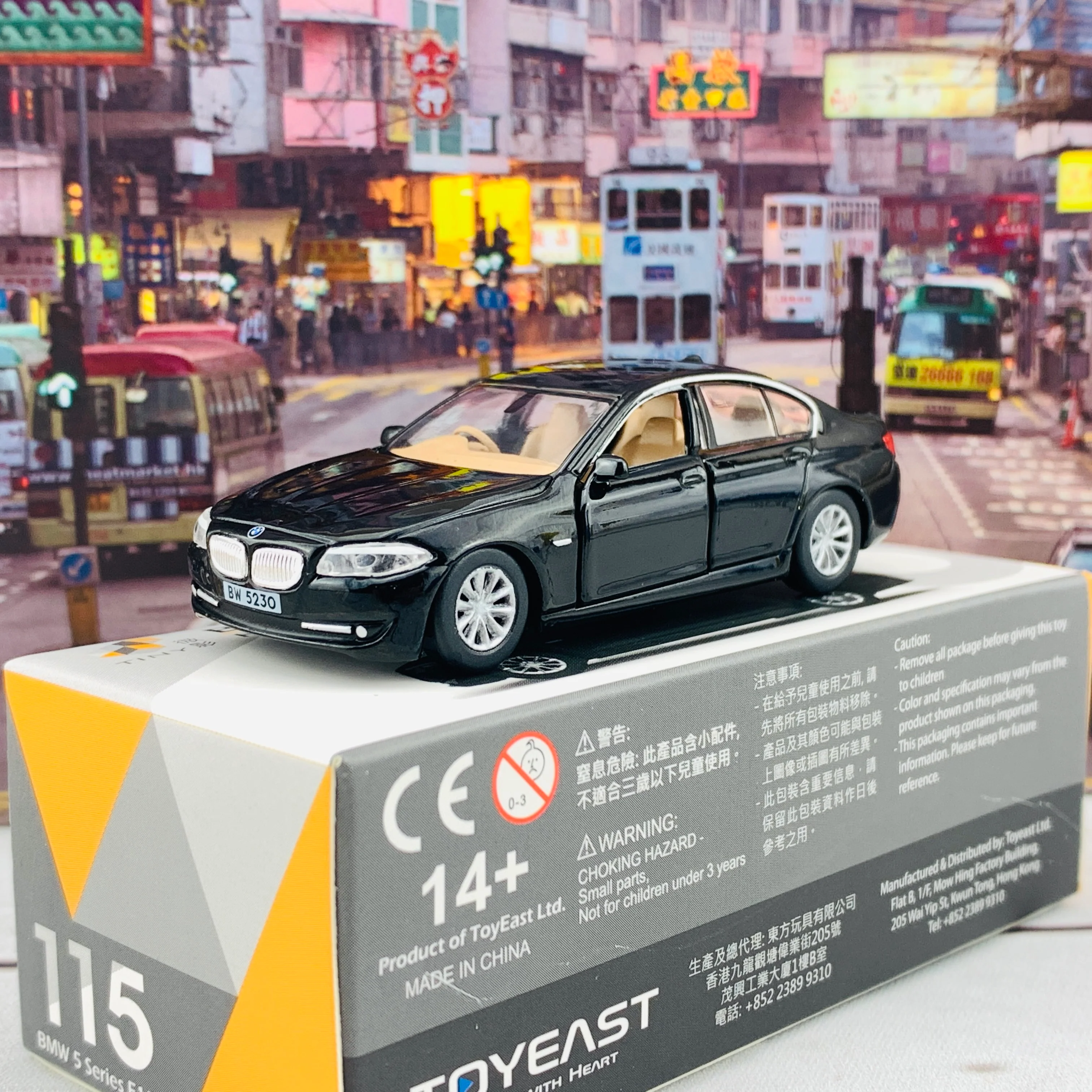 Tiny 微影 115 BMW 5 Series F10 Black ATC64518 - Image 2