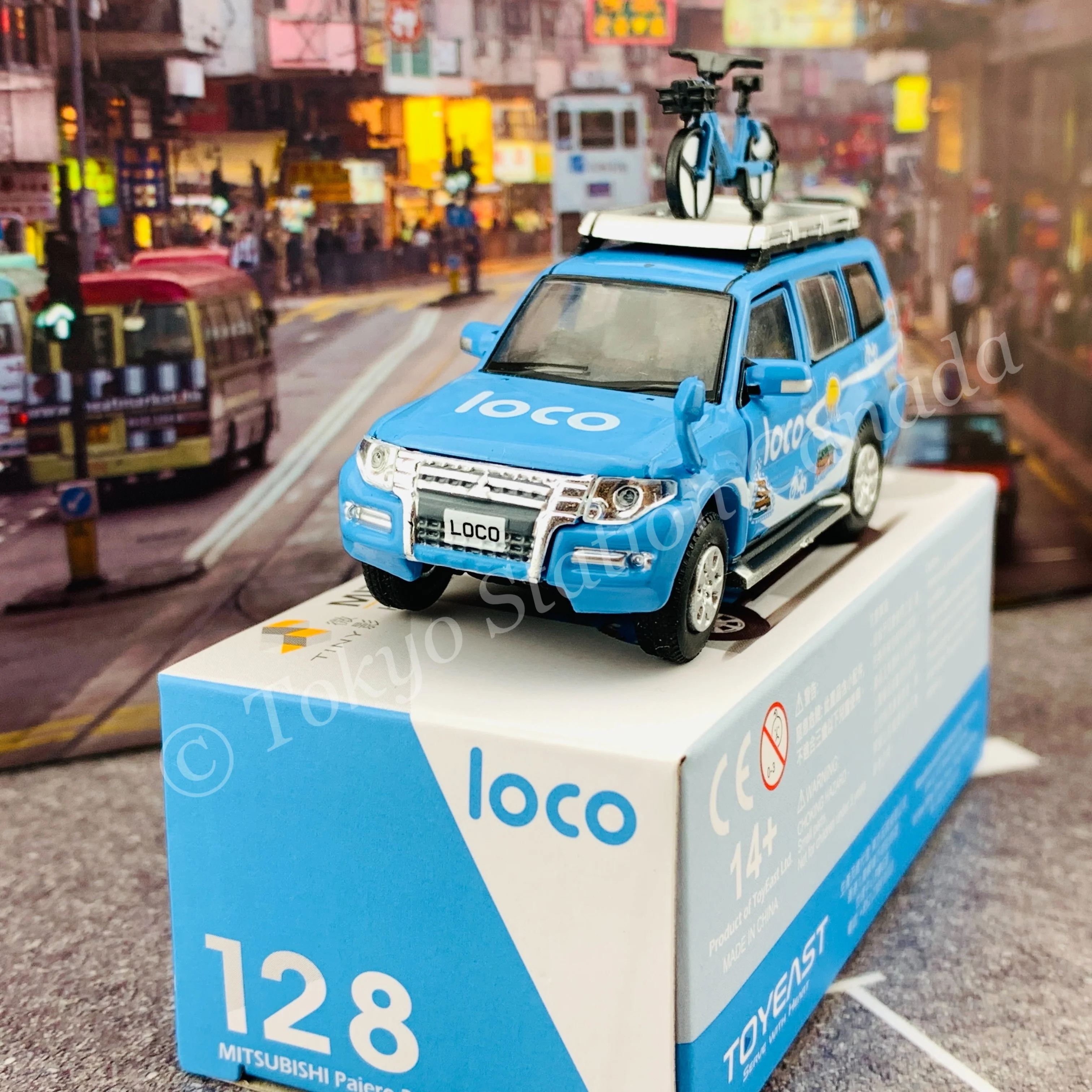 TINY 微影 128 MITSUBISHI Pajero 2015 LocoBike ATC65166 - Image 2