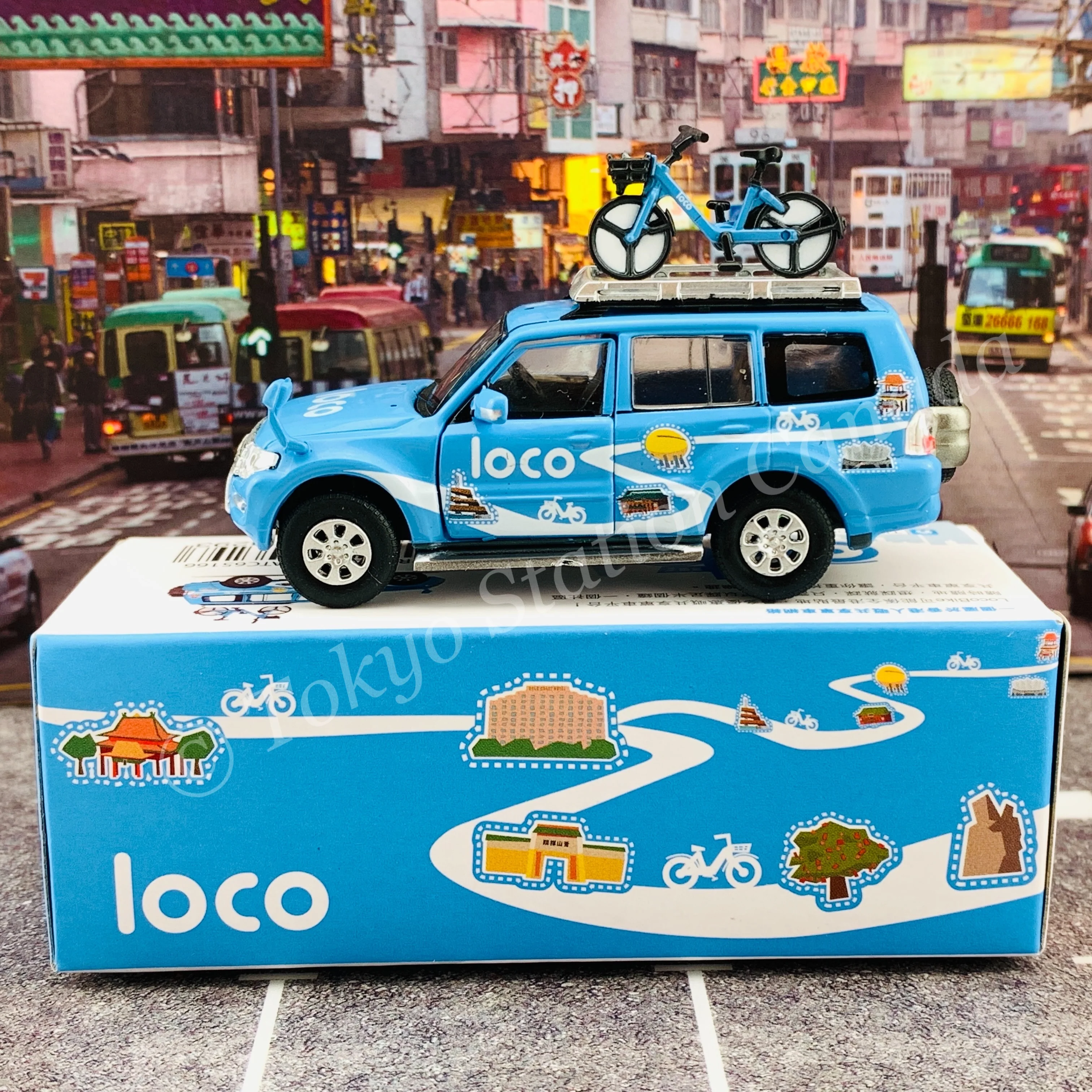 TINY 微影 128 MITSUBISHI Pajero 2015 LocoBike ATC65166 - Image 3
