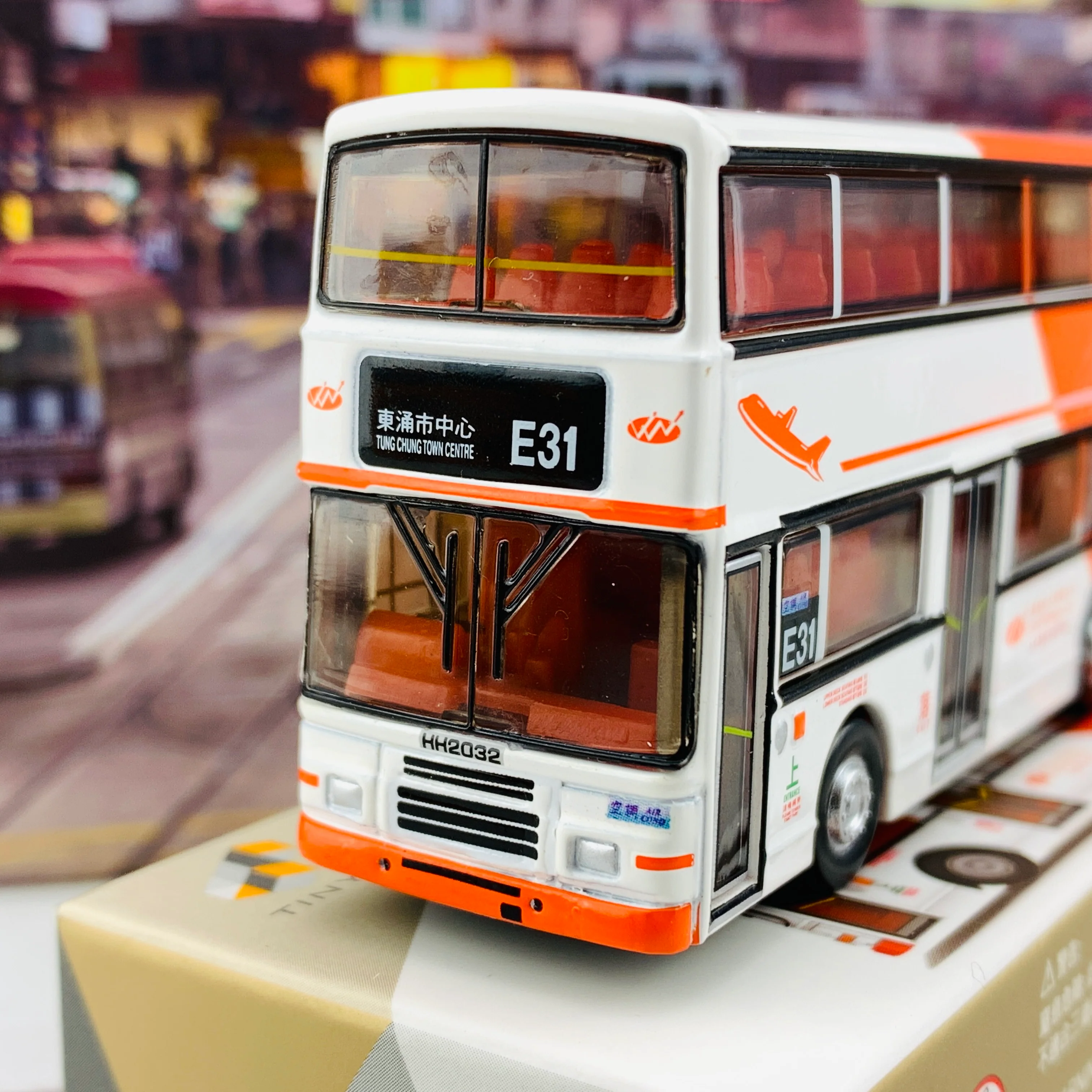 Tiny 微影 150 LWB Volvo Olympian 龍運富豪 11米 (E31 Tung Chung Town Centre 東涌市中心) KMB2019118 - Image 3