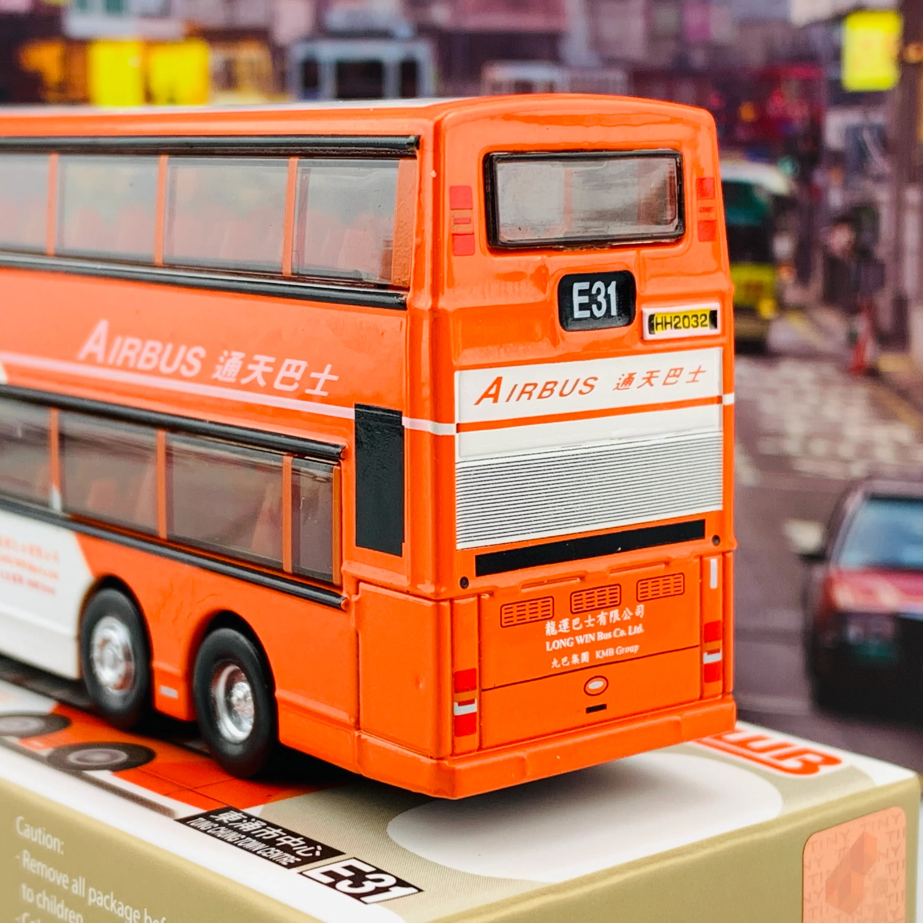 Tiny 微影 150 LWB Volvo Olympian 龍運富豪 11米 (E31 Tung Chung Town Centre 東涌市中心) KMB2019118 - Image 5