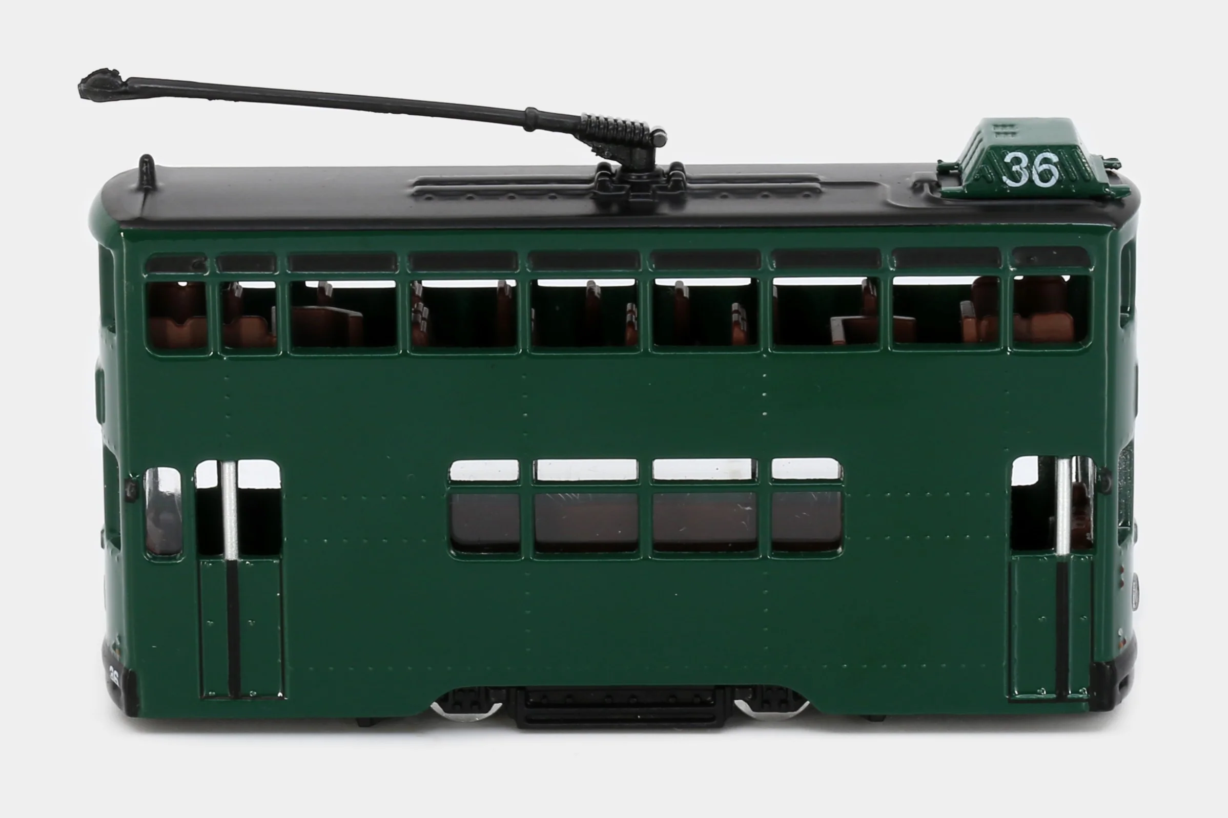 TINY 微影 32 Hong Kong Tram (Sai Wan Ho Depot 西灣河電車廠) ATC65235 - Image 3