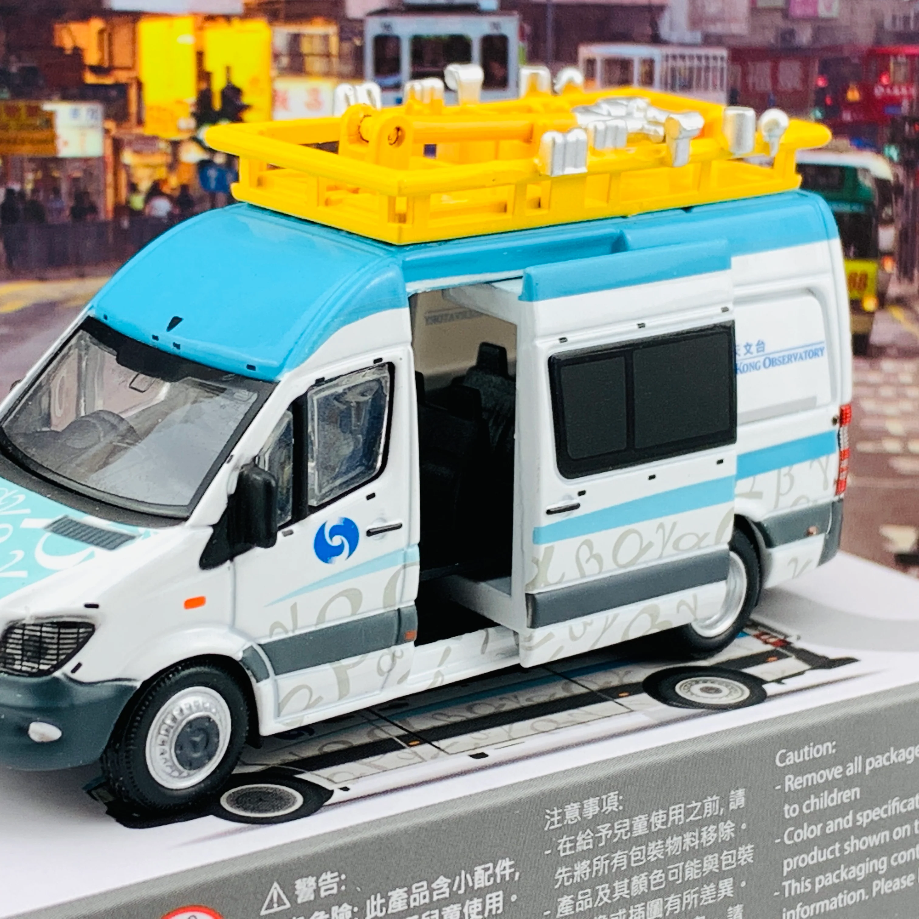 Tiny 微影 40 Mercedes-Benz Sprinter Hong Kong Observatory Radiation Monitoring Vehicle 天文台幅射巡偵車 ATC64800 - Image 6