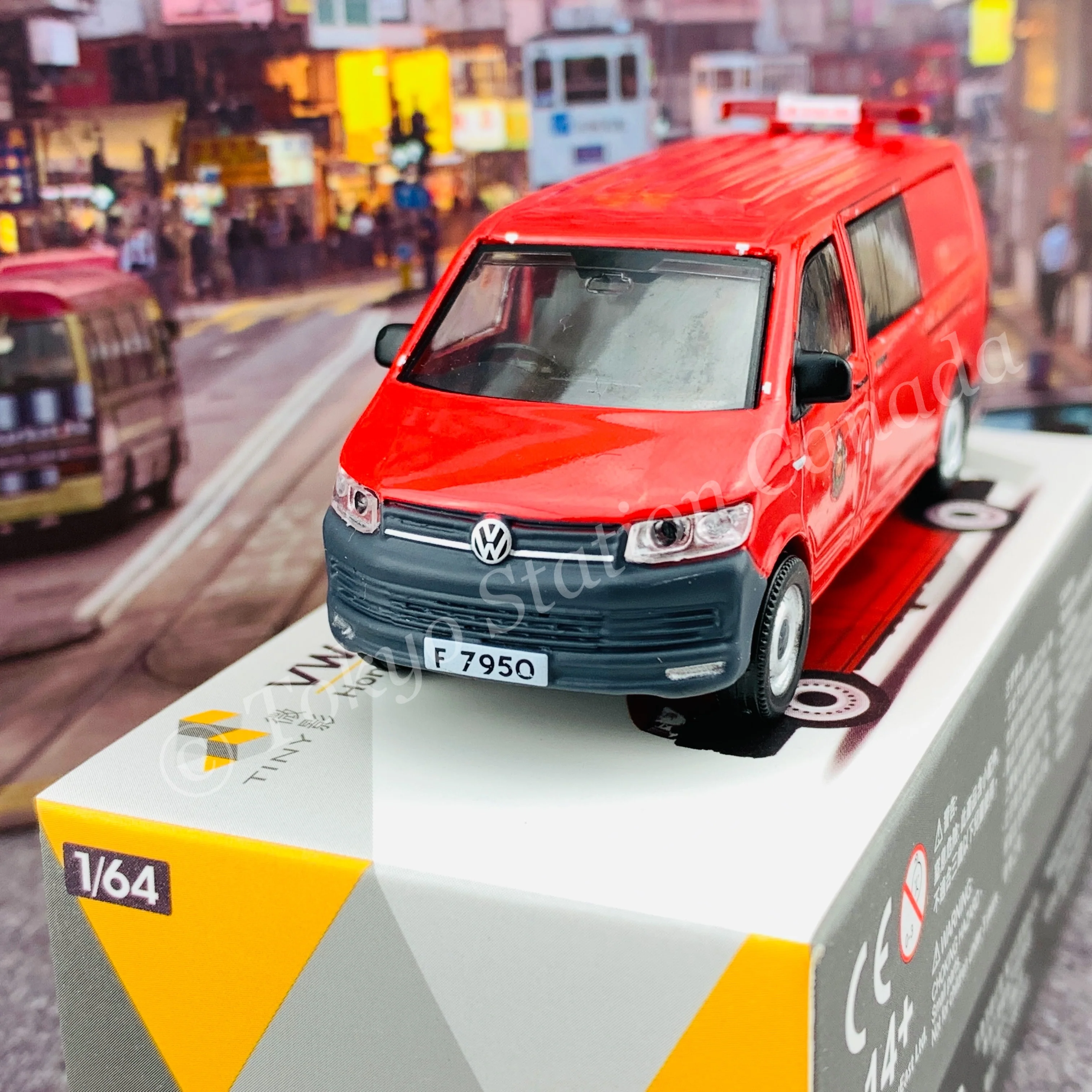 TINY 微影 59 Volkswagen T6 Transporter Hong Kong FSD 香港消防 ATC65263 - Image 3