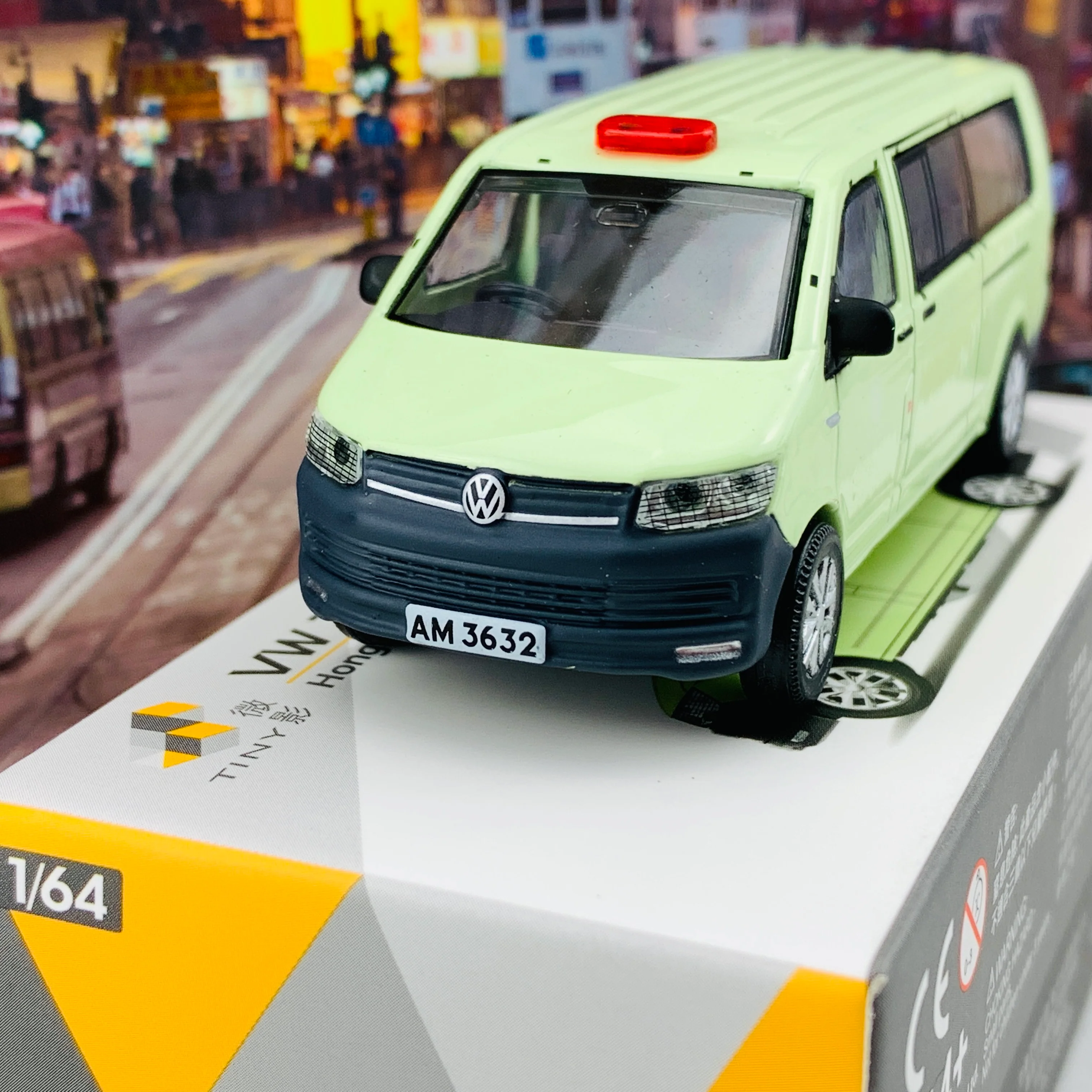 Tiny 微影 59 VW T6 Transporter Hong Kong AFCD 漁護署 ATC65025 - Image 3