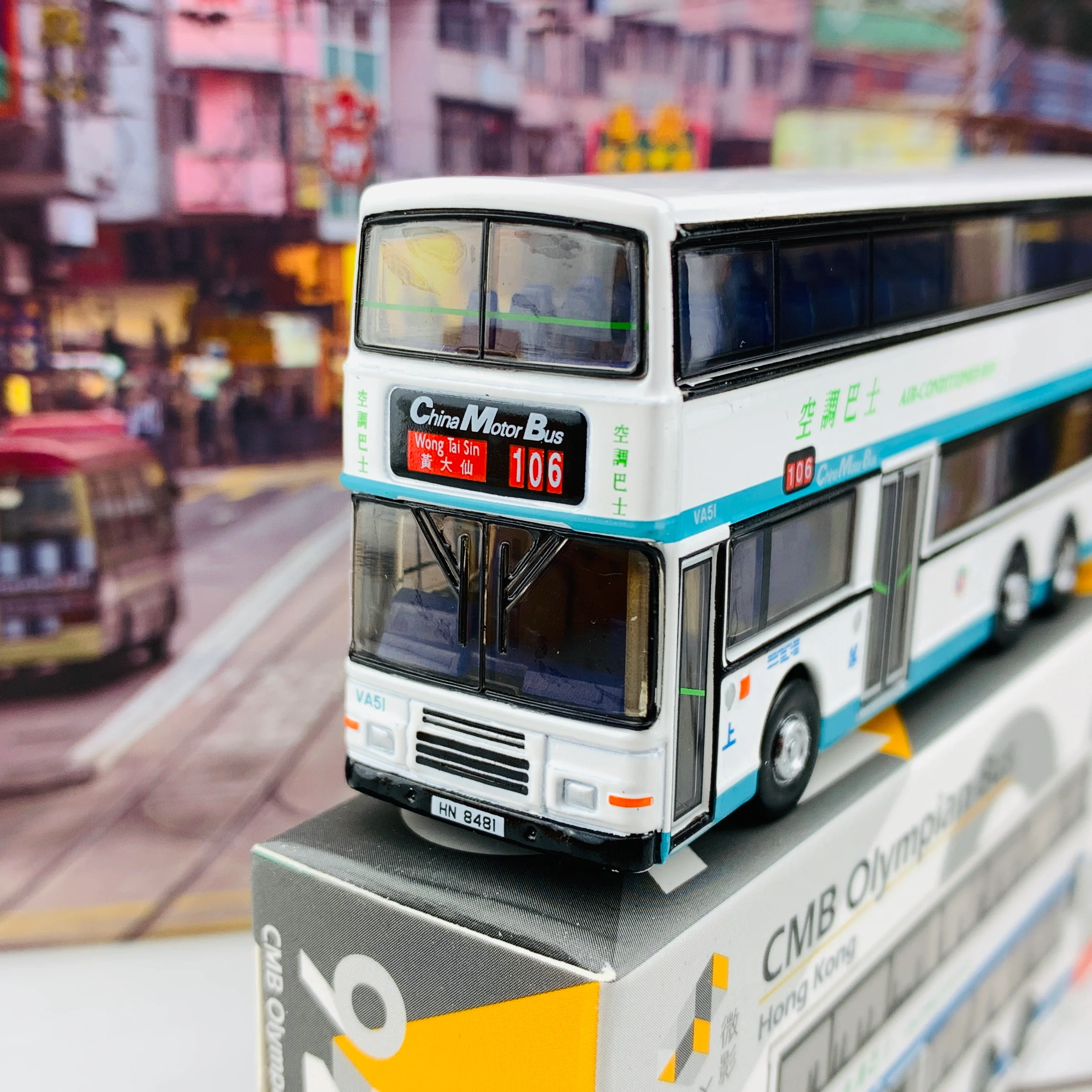 Tiny 微影 92 CMB Olympian Bus (Wong Tai Sin 黃大仙 106) ATC64773 - Image 2