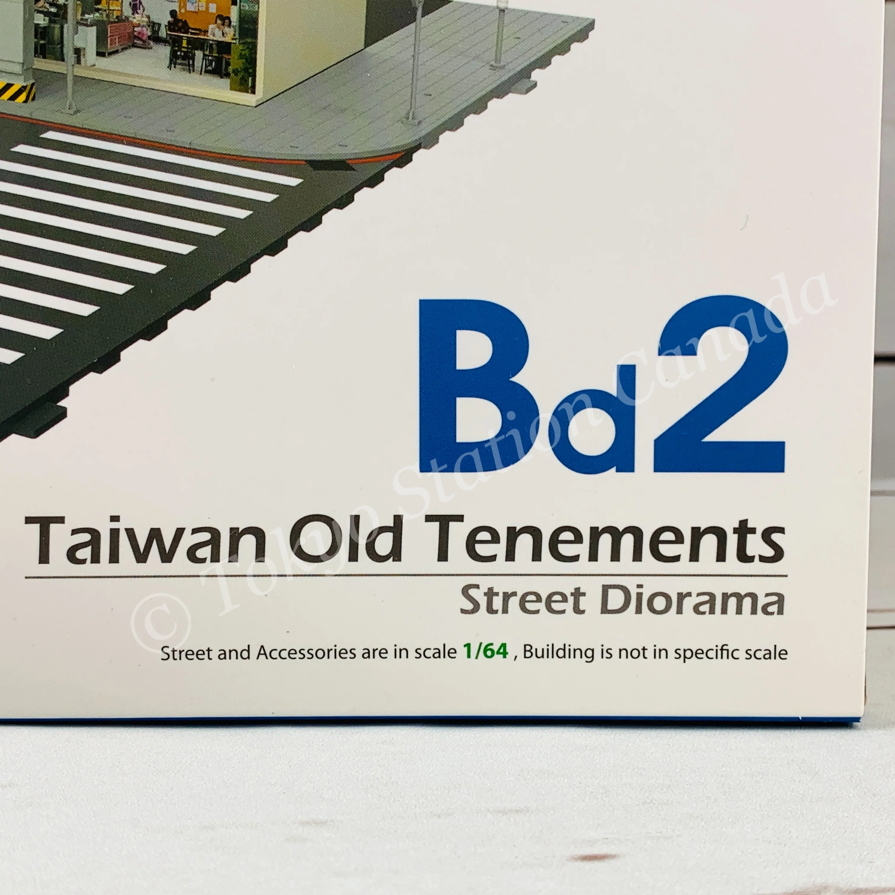 TINY 微影 Bd2 Taiwan Old Tenements Street Diorama 4895135109263 - Image 2