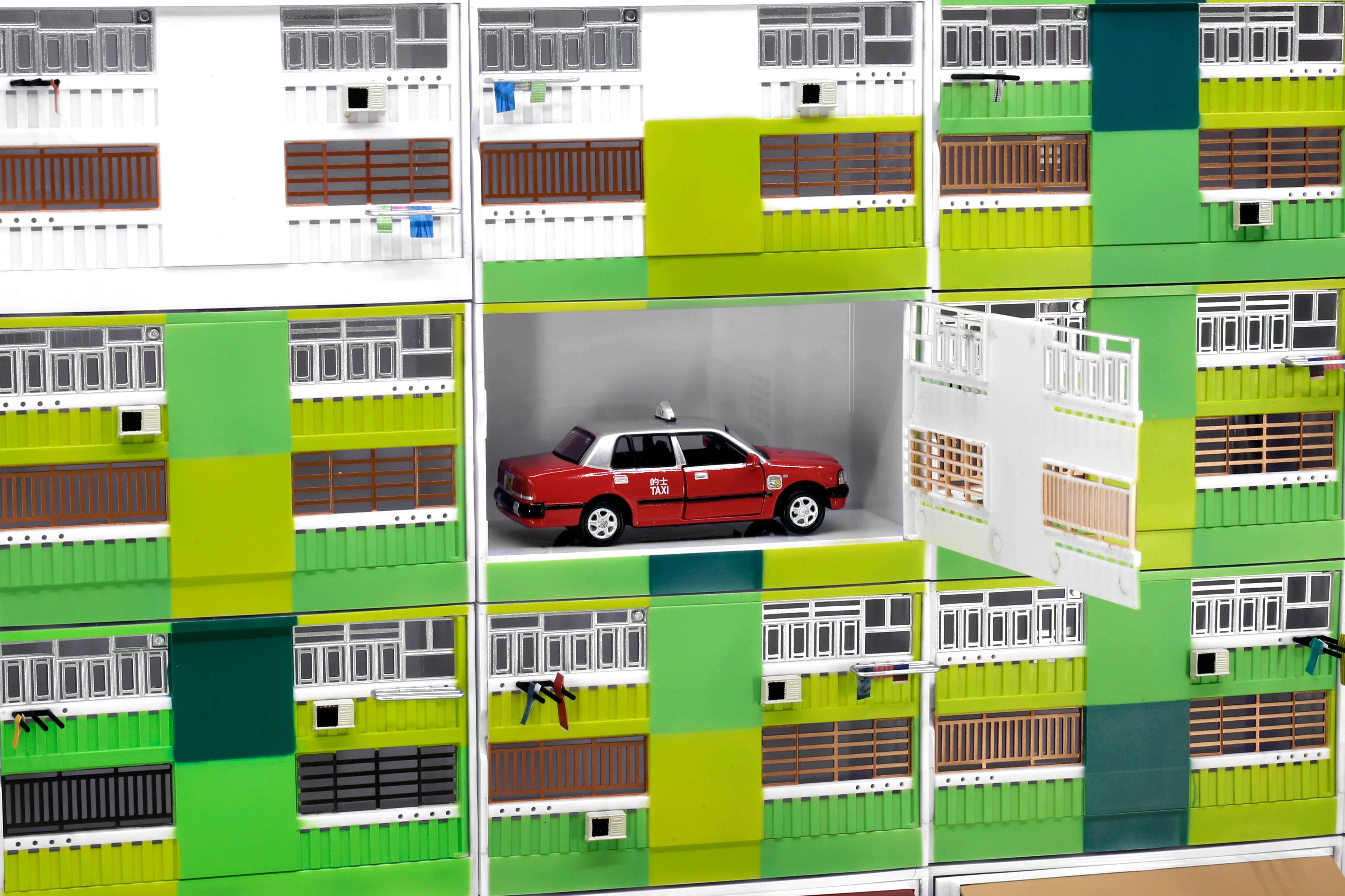 TINY 微影 Bd22 Nam Shan Estate Building Diorama 南山邨 ATS64030 - Image 7