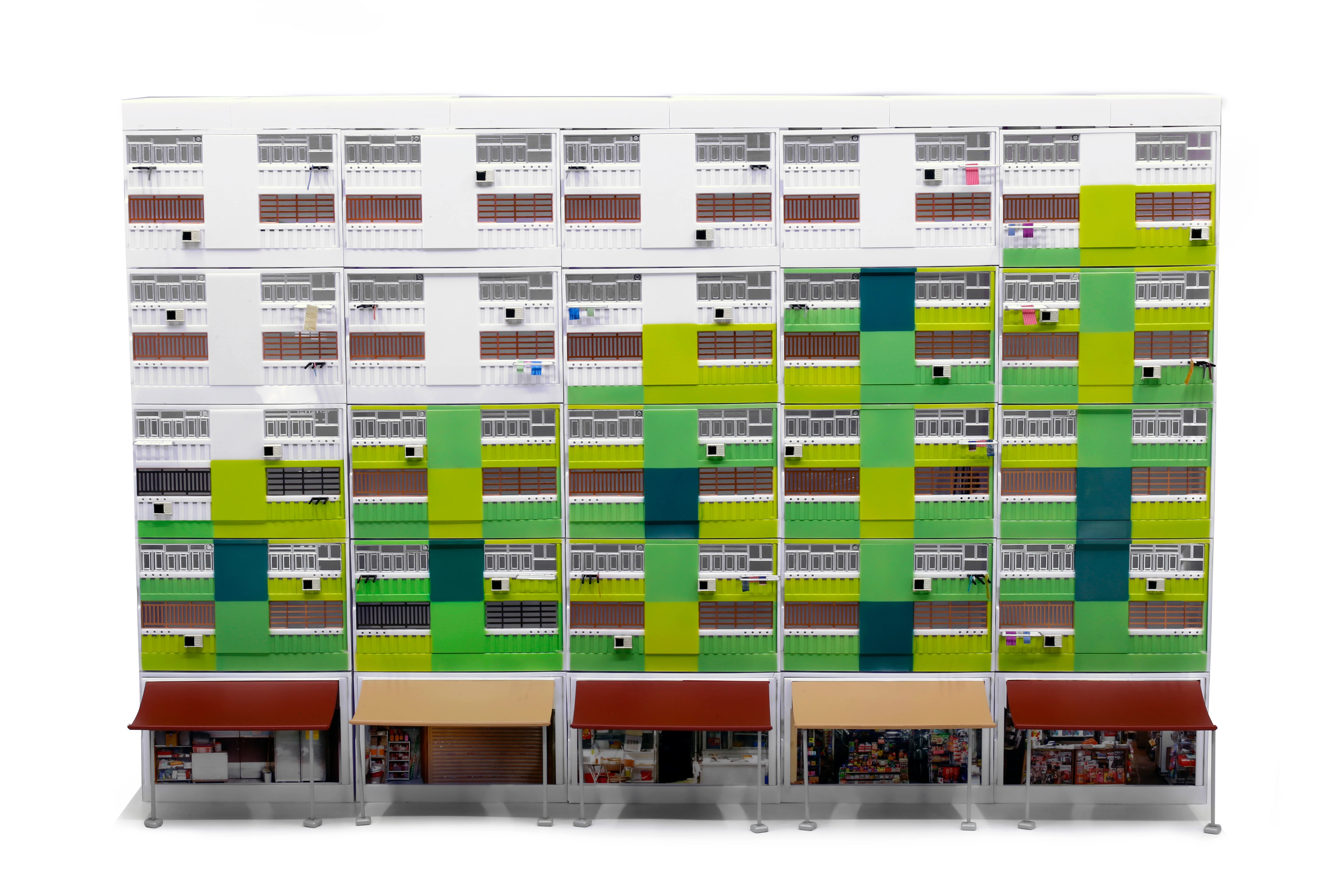 TINY 微影 Bd22 Nam Shan Estate Building Diorama 南山邨 ATS64030 - Image 8