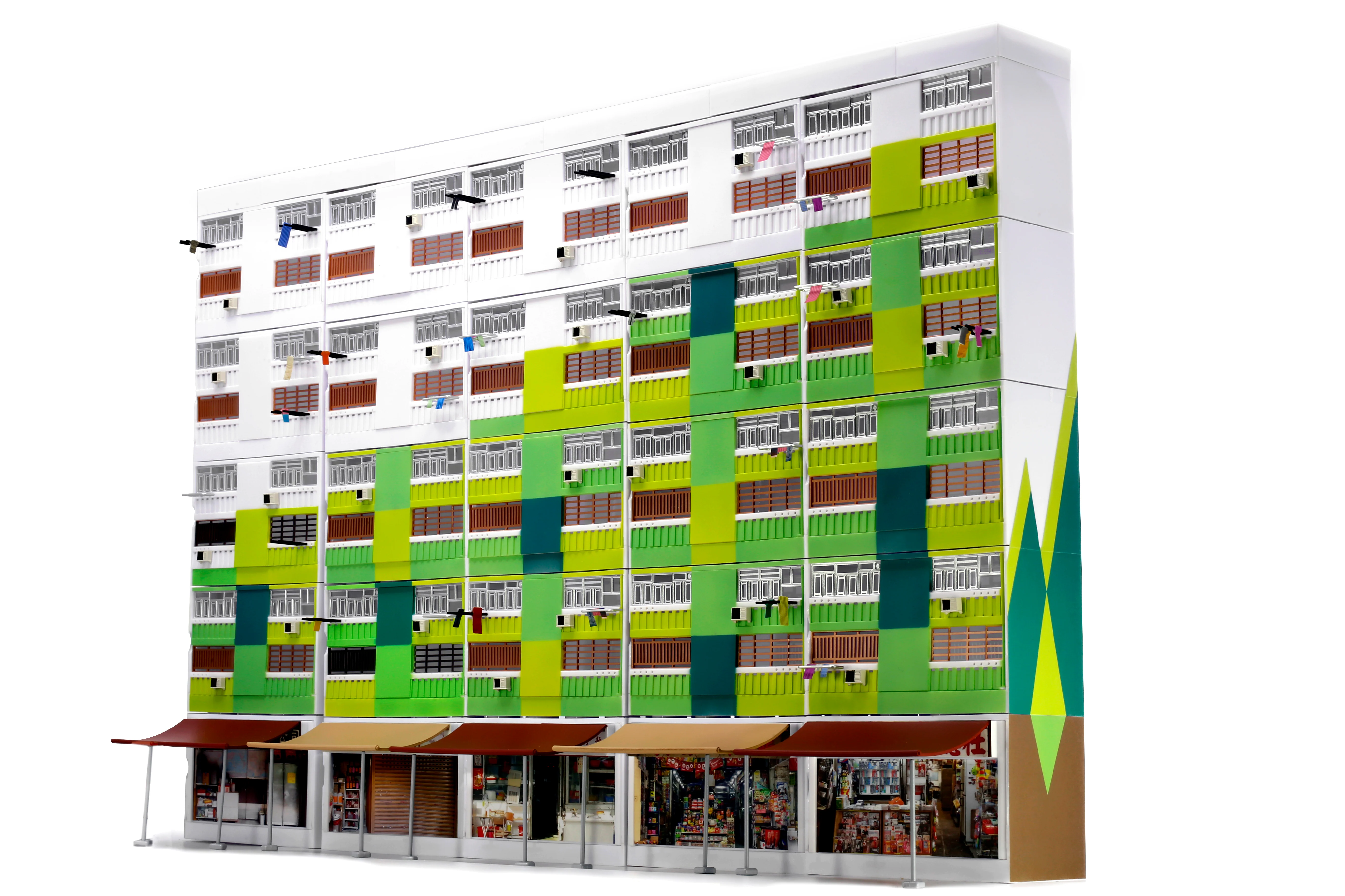 TINY 微影 Bd22 Nam Shan Estate Building Diorama 南山邨 ATS64030 - Image 9