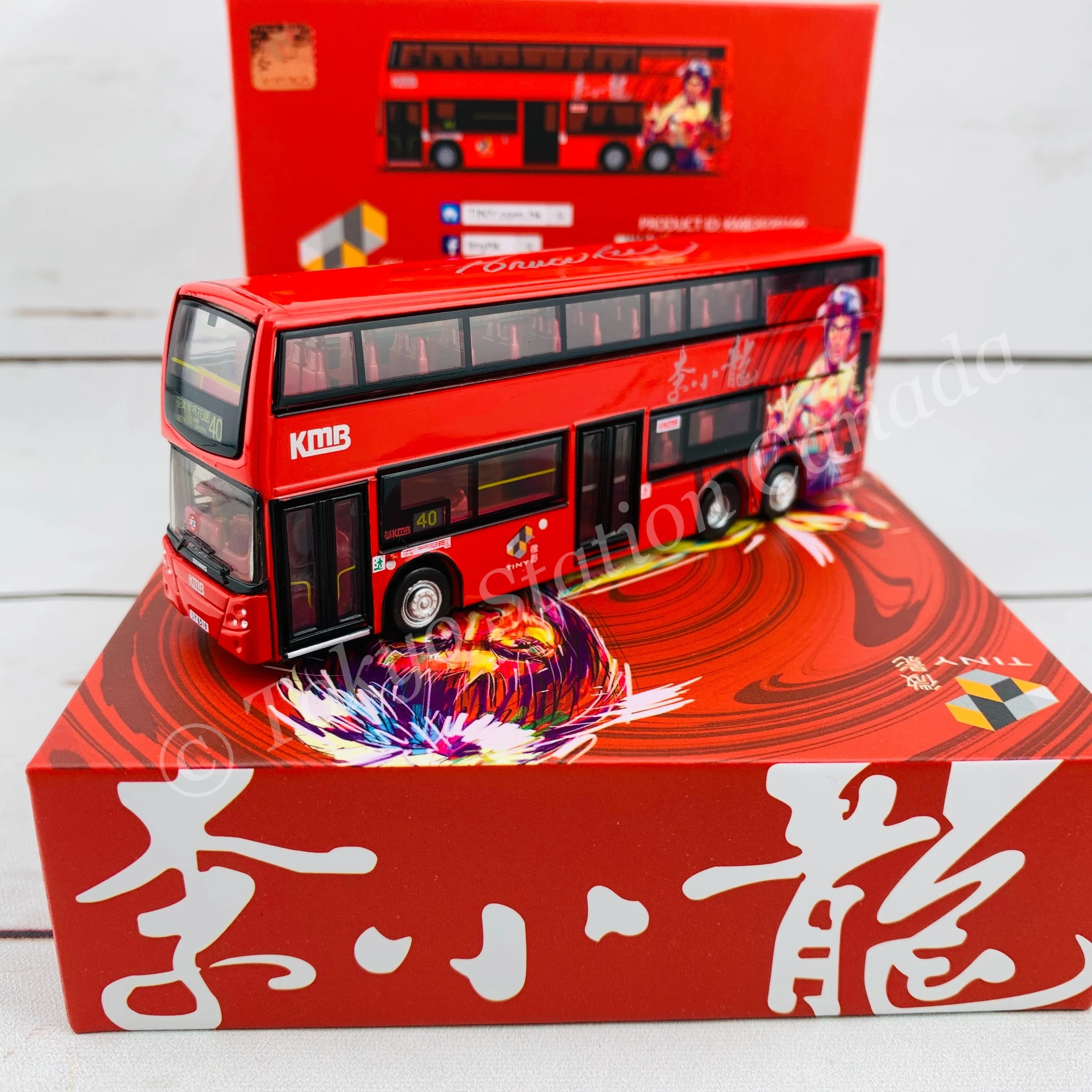TINY 微影 1/110 KMB ADL Enviro500 Bruce Lee (Bruce Lee 80th Anniversary) KMB2020100 - Image 3