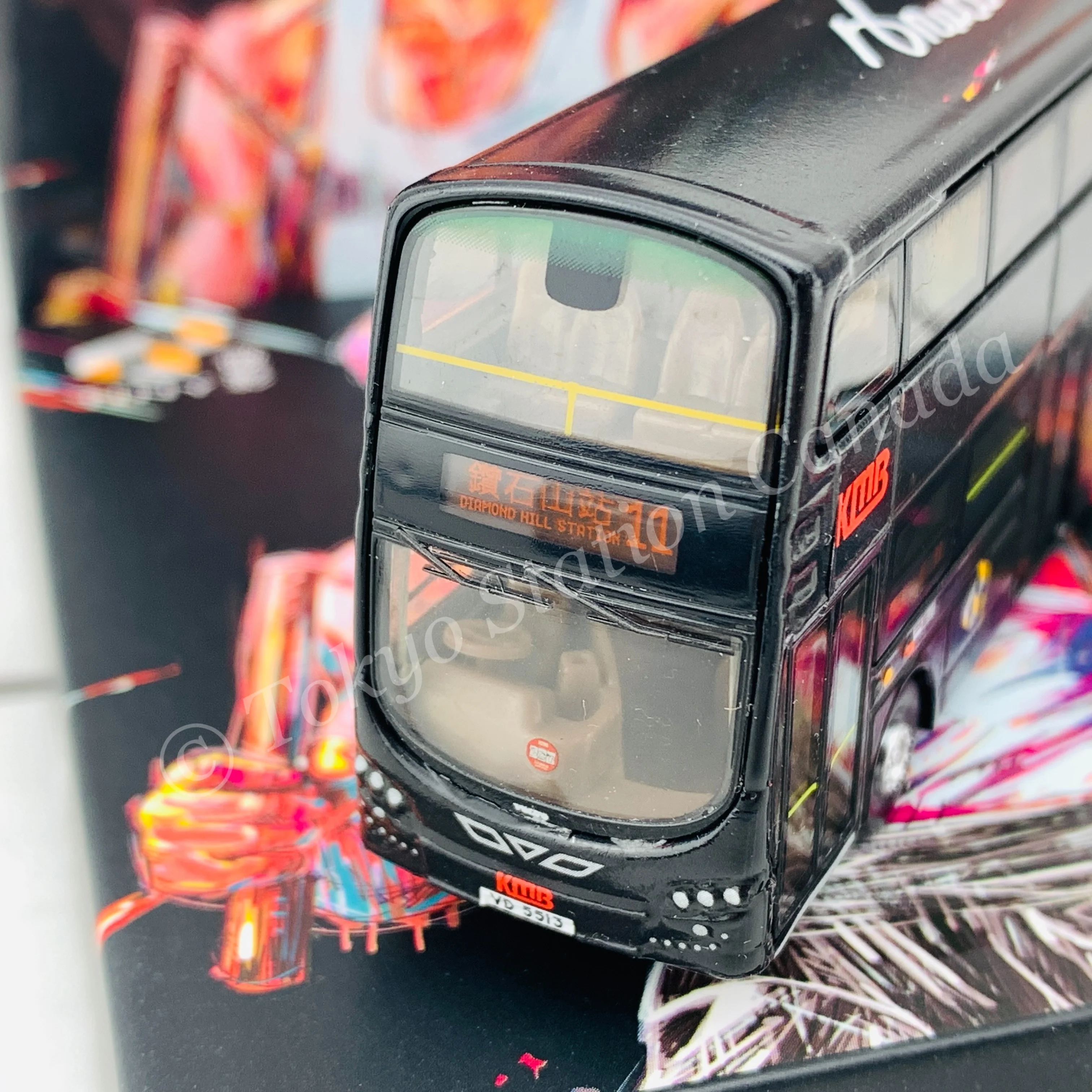 TINY 微影 Bruce Lee KMB VOLVO B9TL Wright Bruce Lee (Bruce Lee 80th Anniversary) KMB2020109 - Image 6