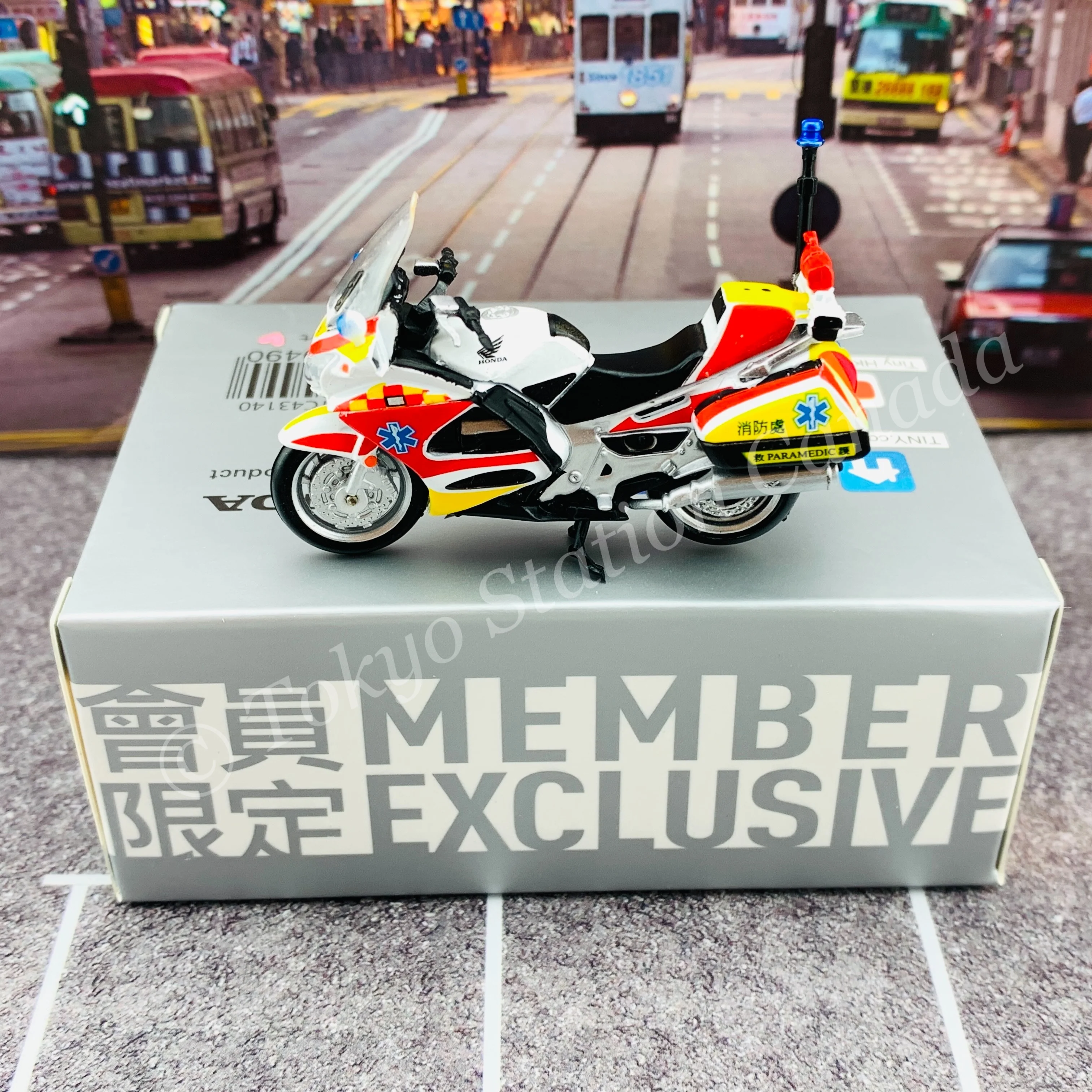 TINY 微影 Honda ST1300P EMAMC Hong Kong FSD (MEMBER EXCLUSIVE 會員限定) ATC43140 - Image 2