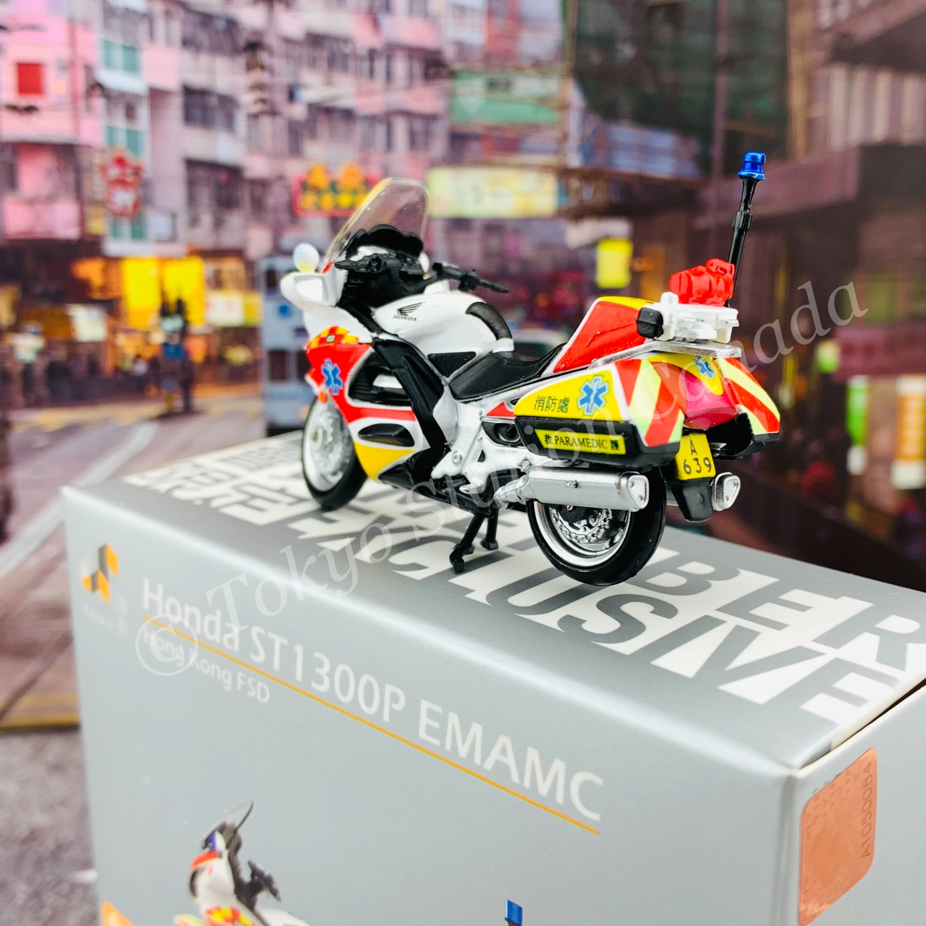 TINY 微影 Honda ST1300P EMAMC Hong Kong FSD (MEMBER EXCLUSIVE 會員限定) ATC43140 - Image 5