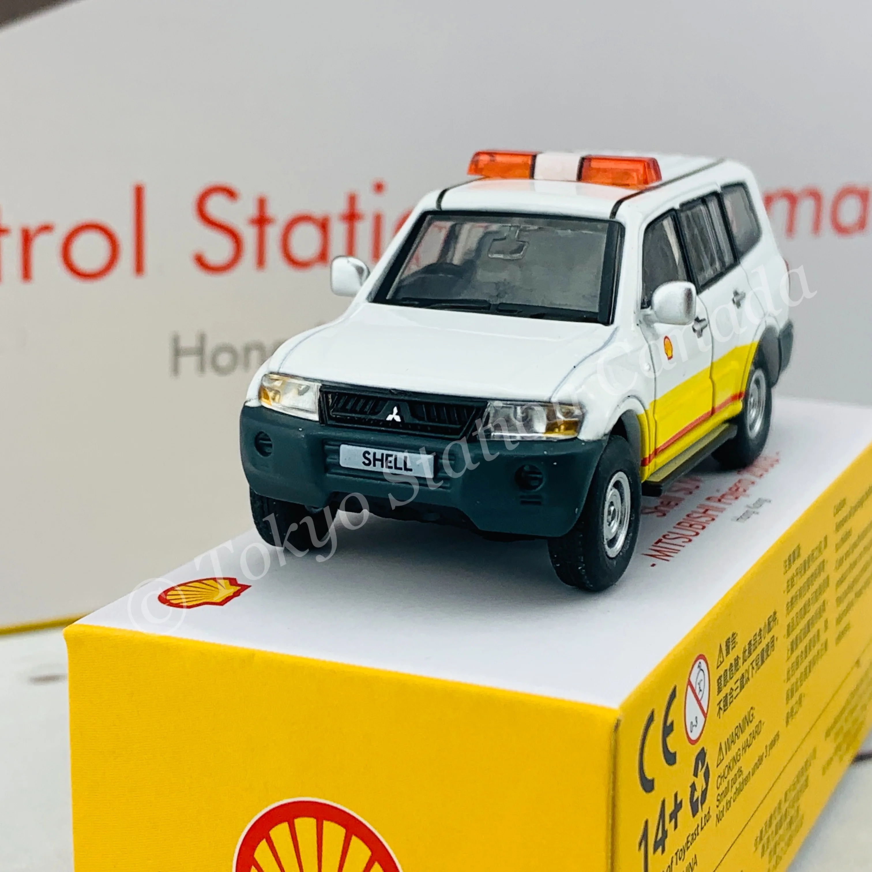 Tiny 微影 Hong Kong Shell SUV Mitsubishi Pajero 2003 ATC64974 - Image 3