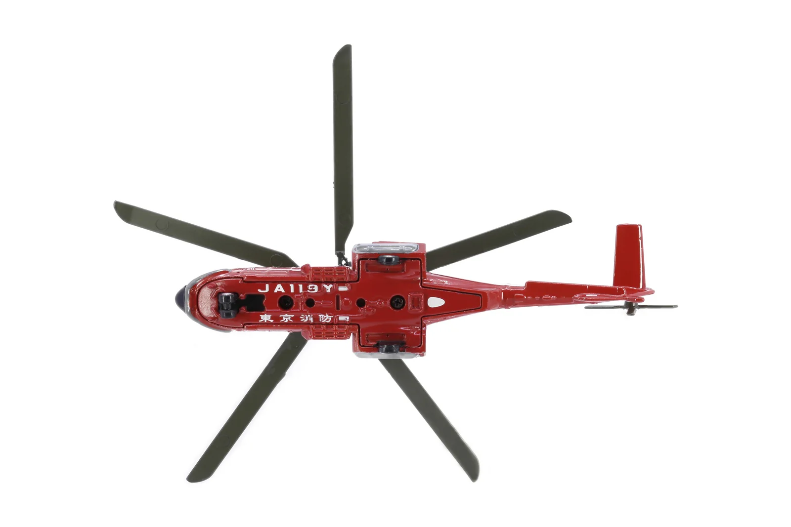 TINY 微影  JP4 Super Puma Helicopter Japan (Tokyo Fire Department Helicopter) ATCJP64004 - Image 5