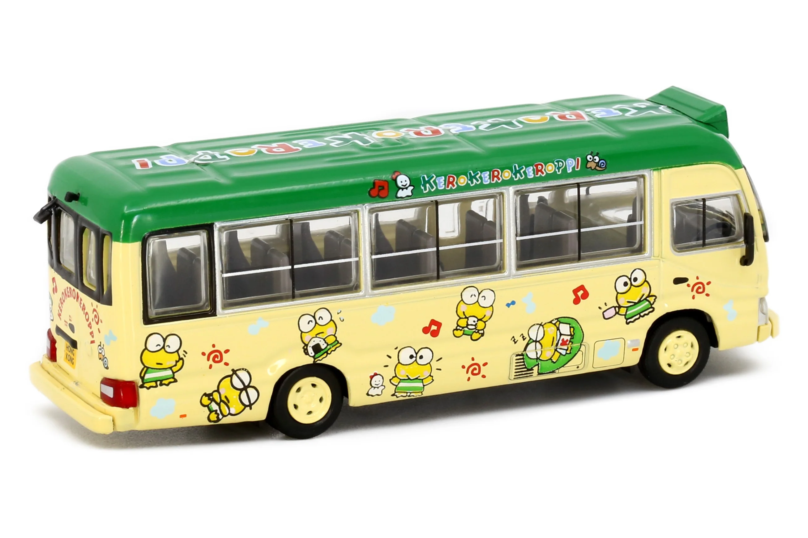 TINY 微影 Kerokerokeroppi Van Green Mini Bus (19-seats) - Image 3