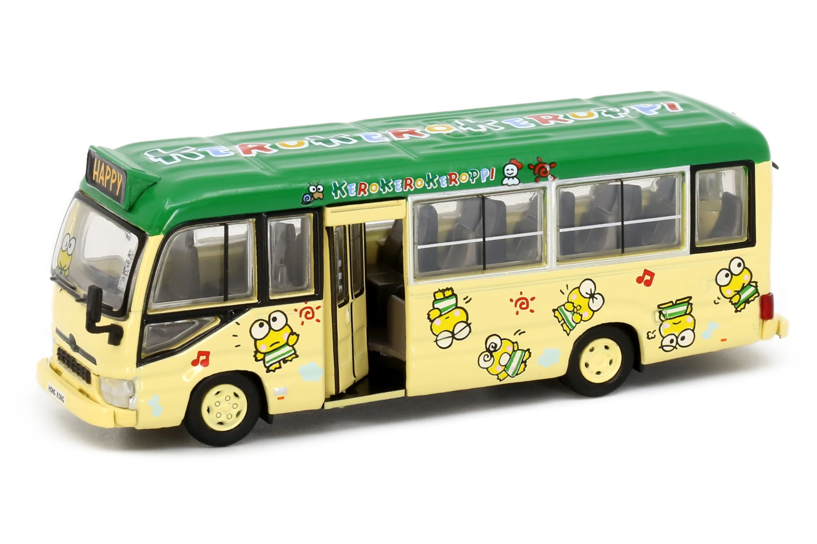 TINY 微影 Kerokerokeroppi Van Green Mini Bus (19-seats) - Image 4