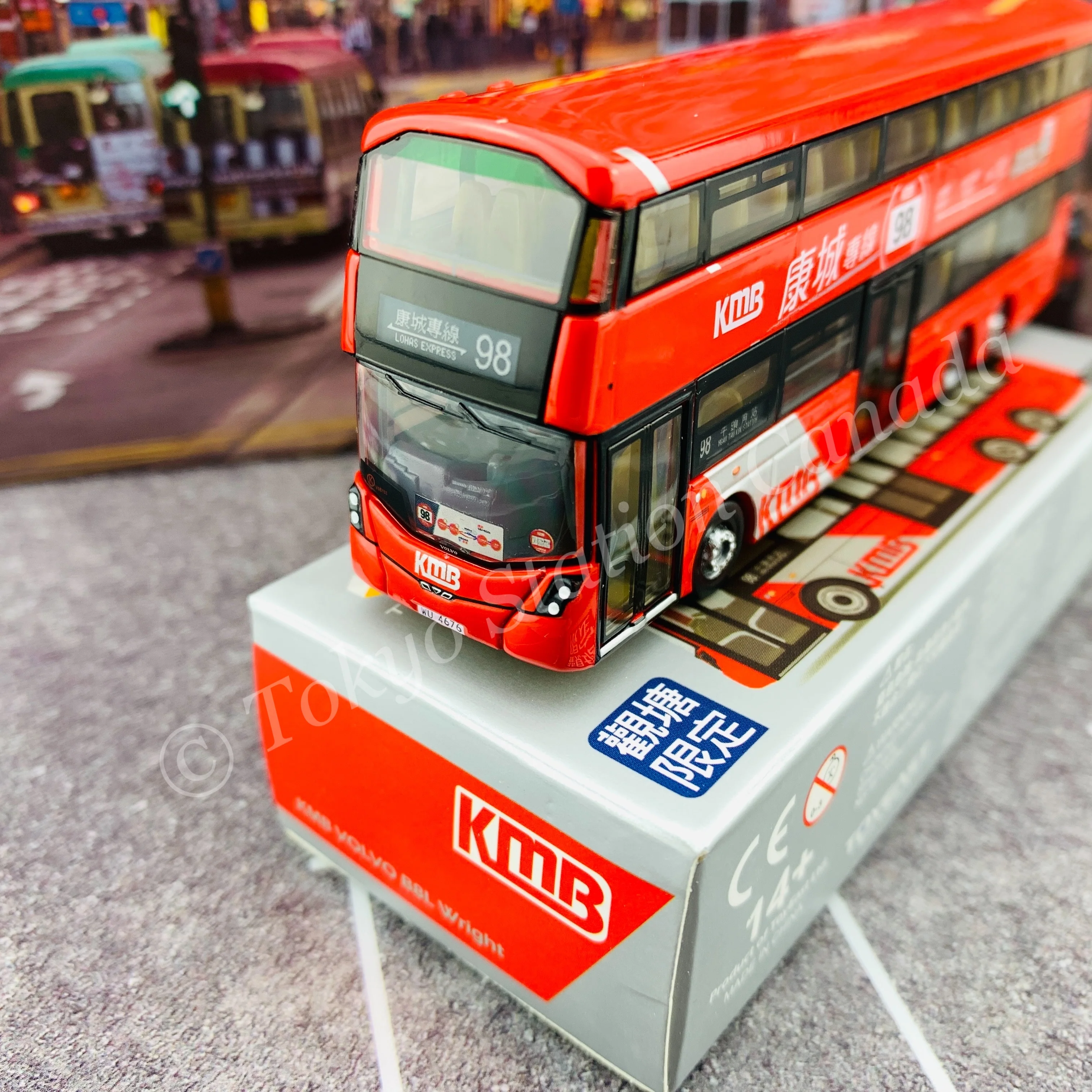 TINY 微影 KMB VOLVO B8L Wright "LOHAS Express 98 康城專線" (LIMITED EDITION 觀塘限定) KMB20200114 - Image 3