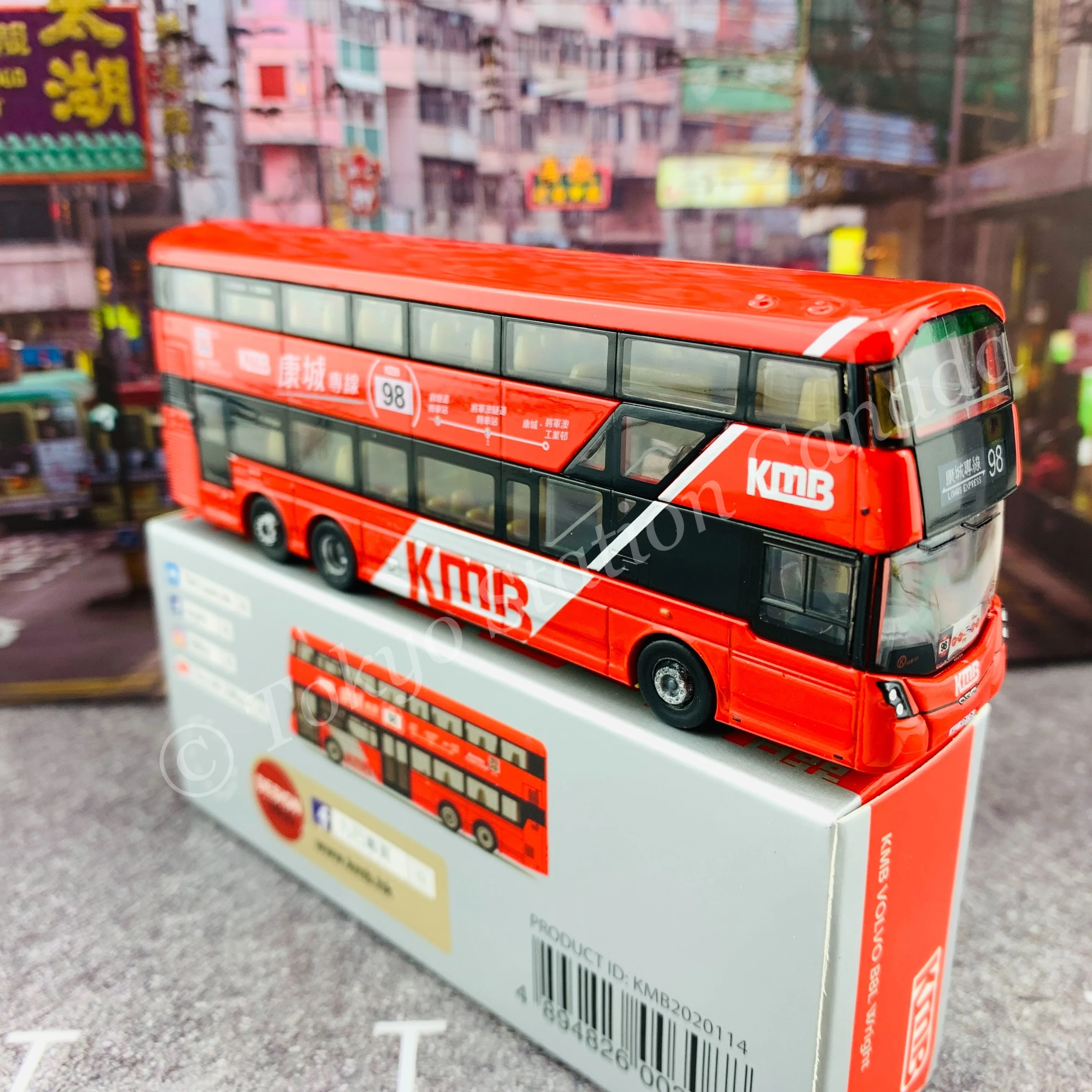 TINY 微影 KMB VOLVO B8L Wright "LOHAS Express 98 康城專線" (LIMITED EDITION 觀塘限定) KMB20200114 - Image 4